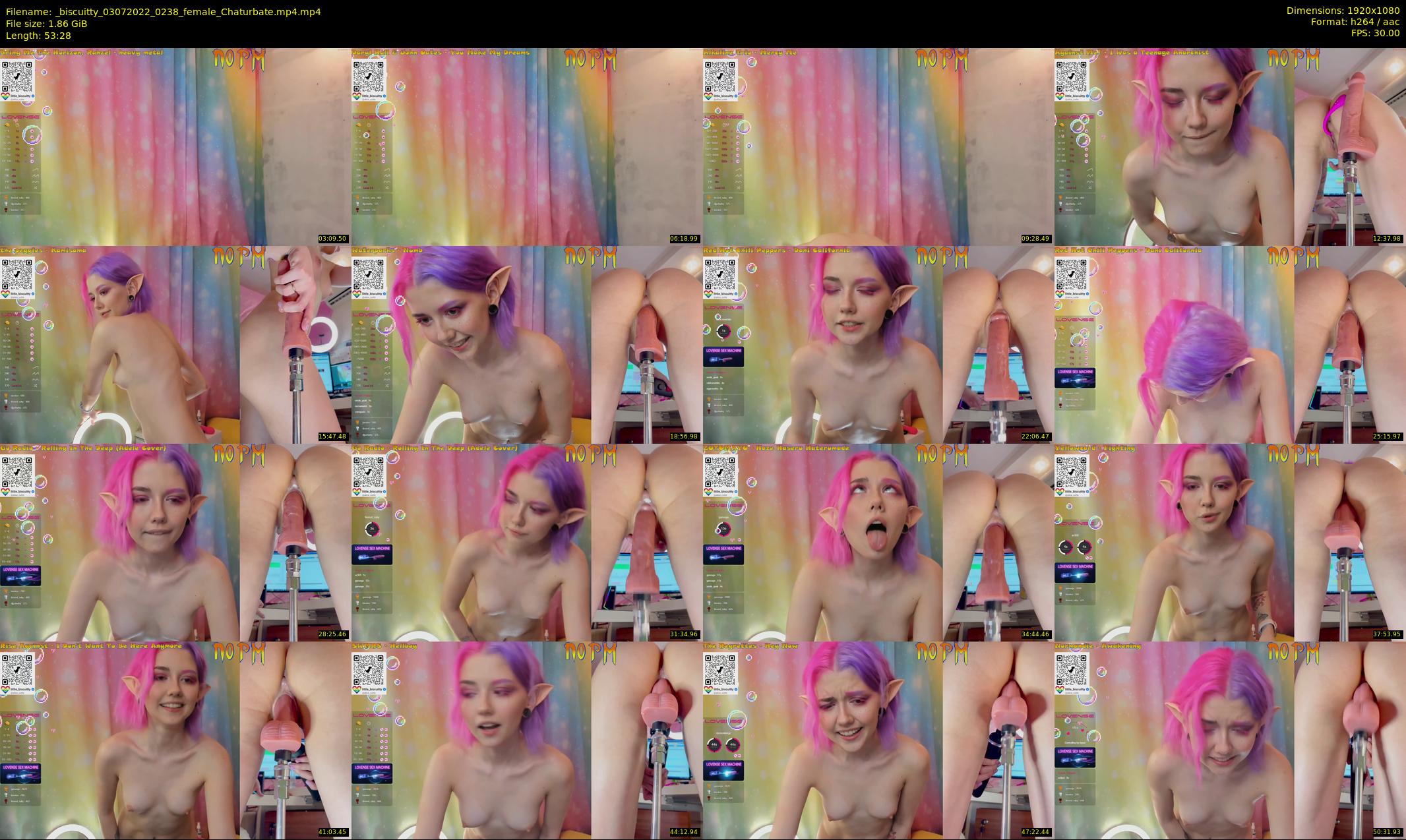 _biscuitty — 54 minute Chaturbate female cam show recording, 1080p, Jul 3, 2022