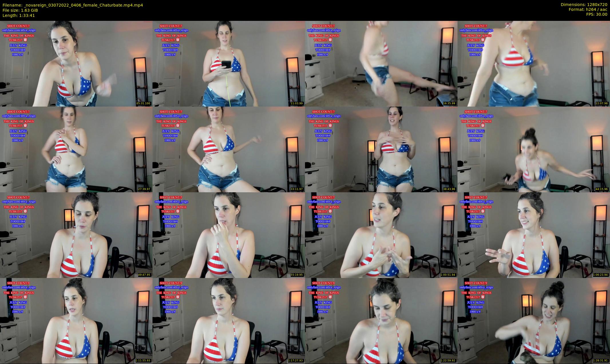 _novareign — 94 minute Chaturbate female cam show recording, 720p, Jul 3, 2022