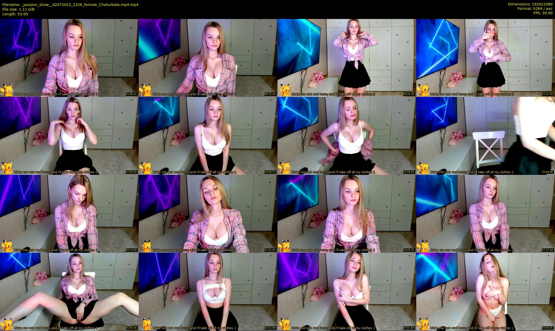 _passion_show_ — 54 minute Chaturbate couple cam show recording, 1080p, Jul 2, 2022