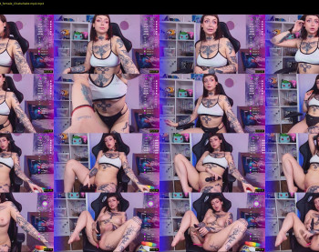 aciddroll — 58 minute Chaturbate female cam show recording, 1080p, Jul 3, 2022