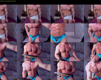 adam_muscle_ — 61 minute Chaturbate male cam show recording, 1080p, Jul 3, 2022