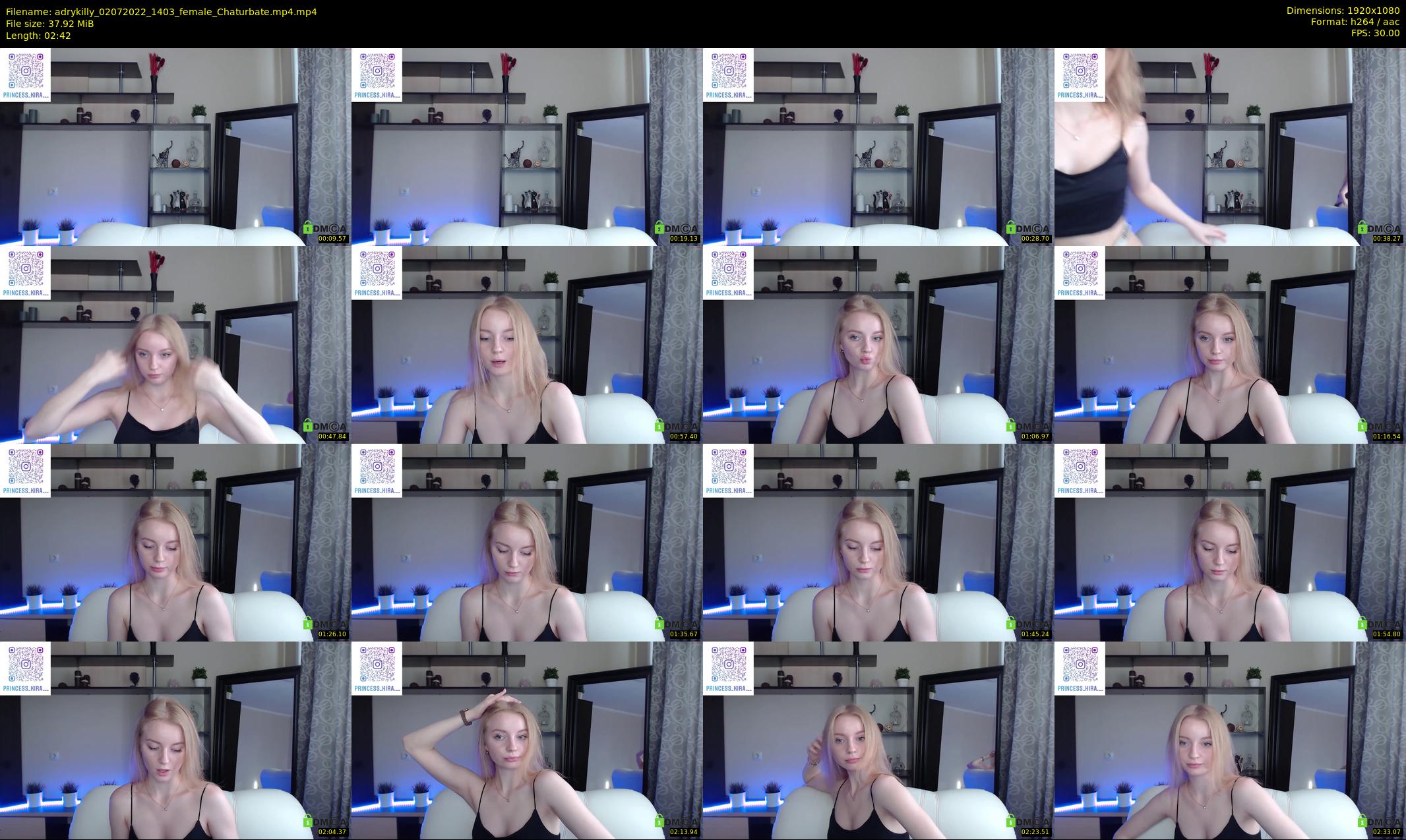 adrykilly — 3 minute Chaturbate female cam show recording, 1080p, Jul 2, 2022