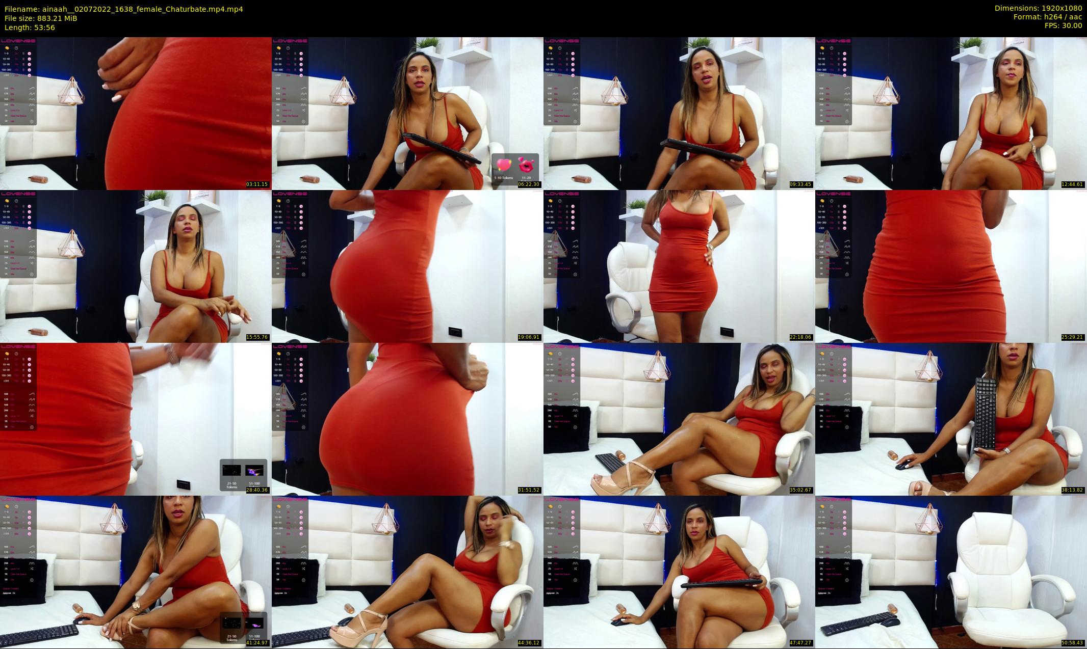 ainaah_ — 54 minute Chaturbate female cam show recording, 1080p, Jul 2, 2022