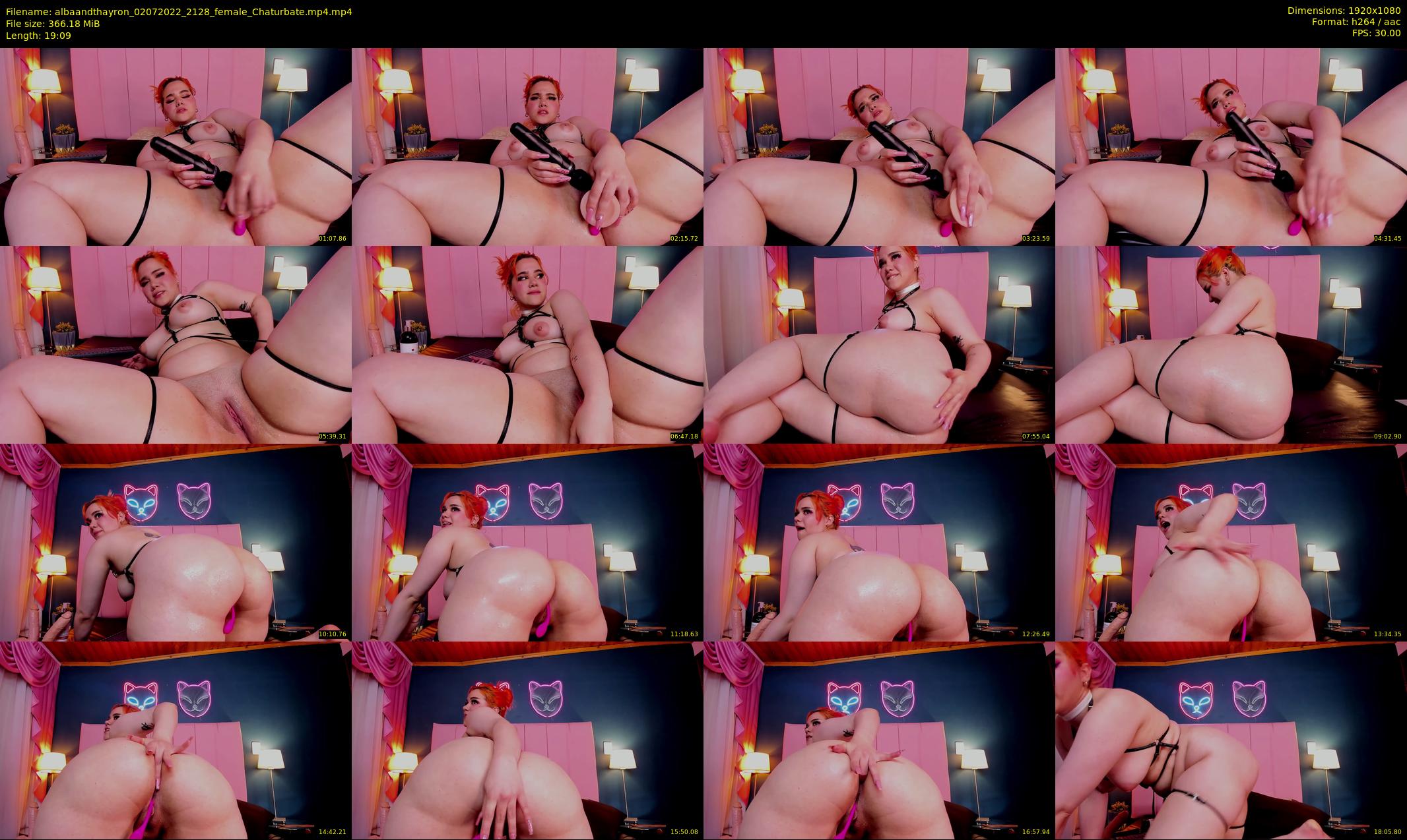 albaandthayron — 20 minute Chaturbate couple cam show recording, 1080p, Jul 2, 2022