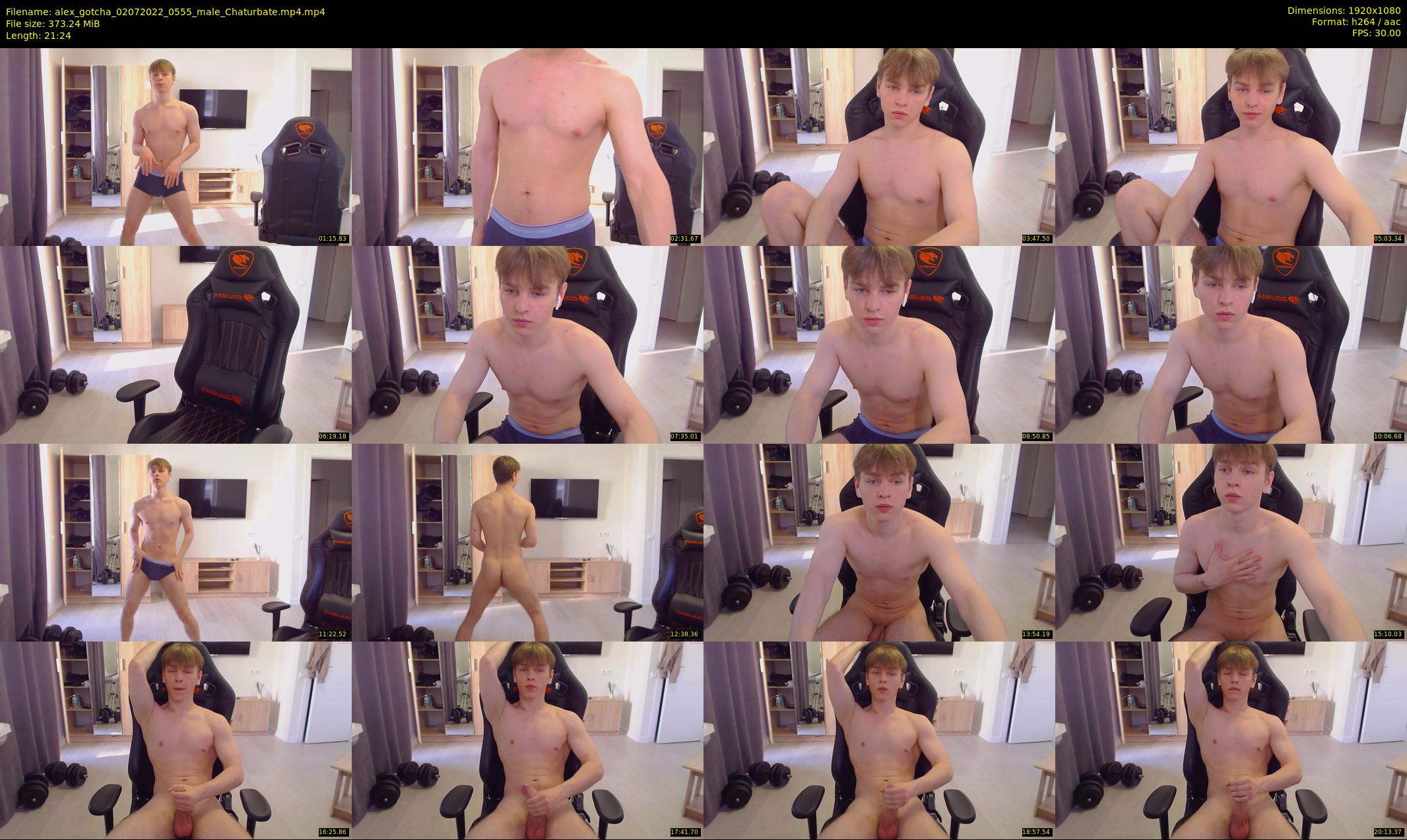 alex_gotcha — 22 minute Chaturbate male cam show recording, 1080p, Jul 2, 2022