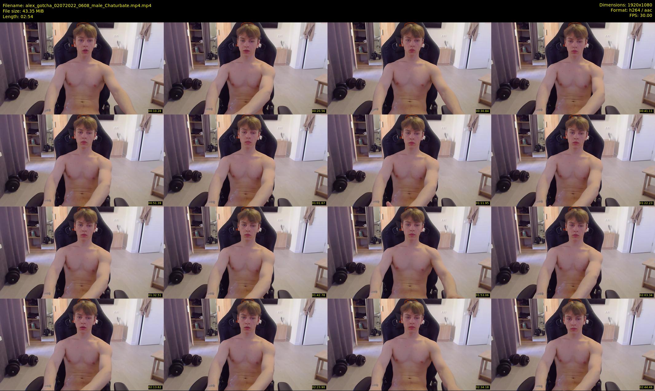 alex_gotcha — 3 minute Chaturbate male cam show recording, 1080p, Jul 2, 2022