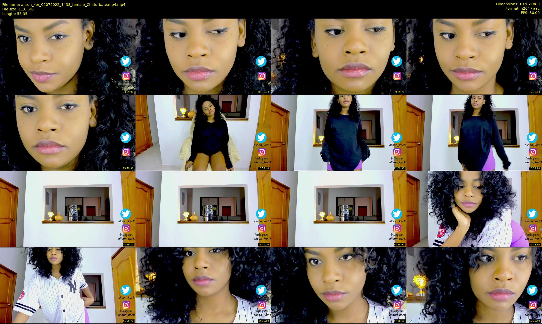 alison_ker — 54 minute Chaturbate female cam show recording, 1080p, Jul 2, 2022