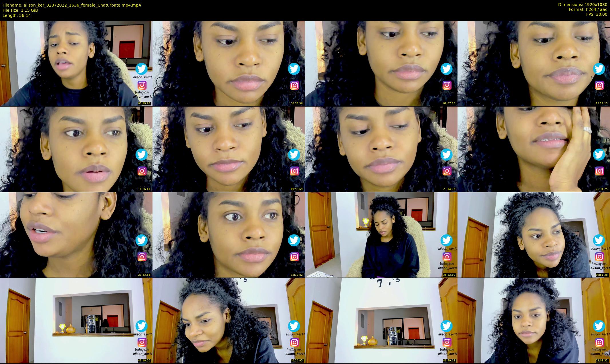 alison_ker — 57 minute Chaturbate female cam show recording, 1080p, Jul 2, 2022