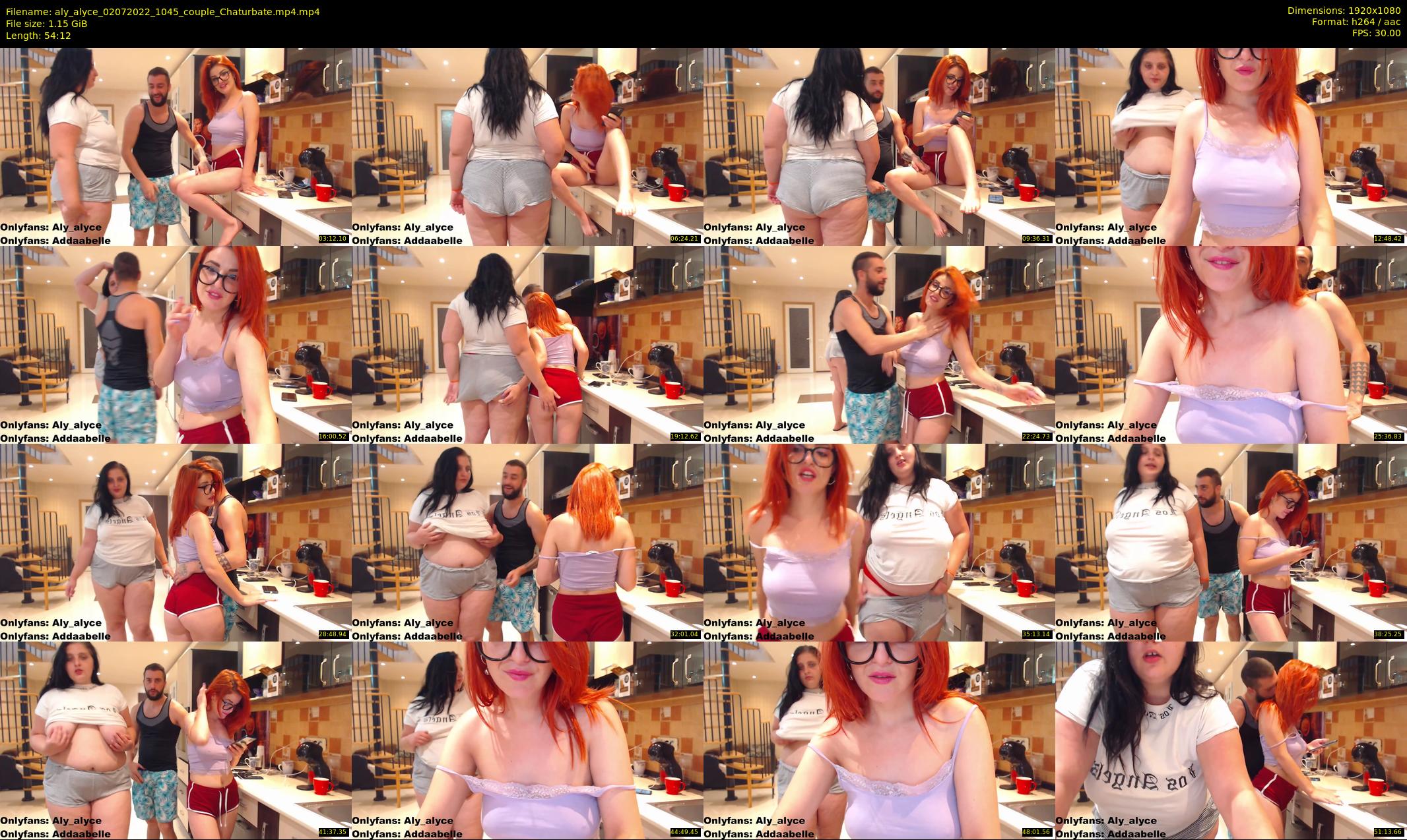aly_alyce — 55 minute Chaturbate female cam show recording, 1080p, Jul 2, 2022