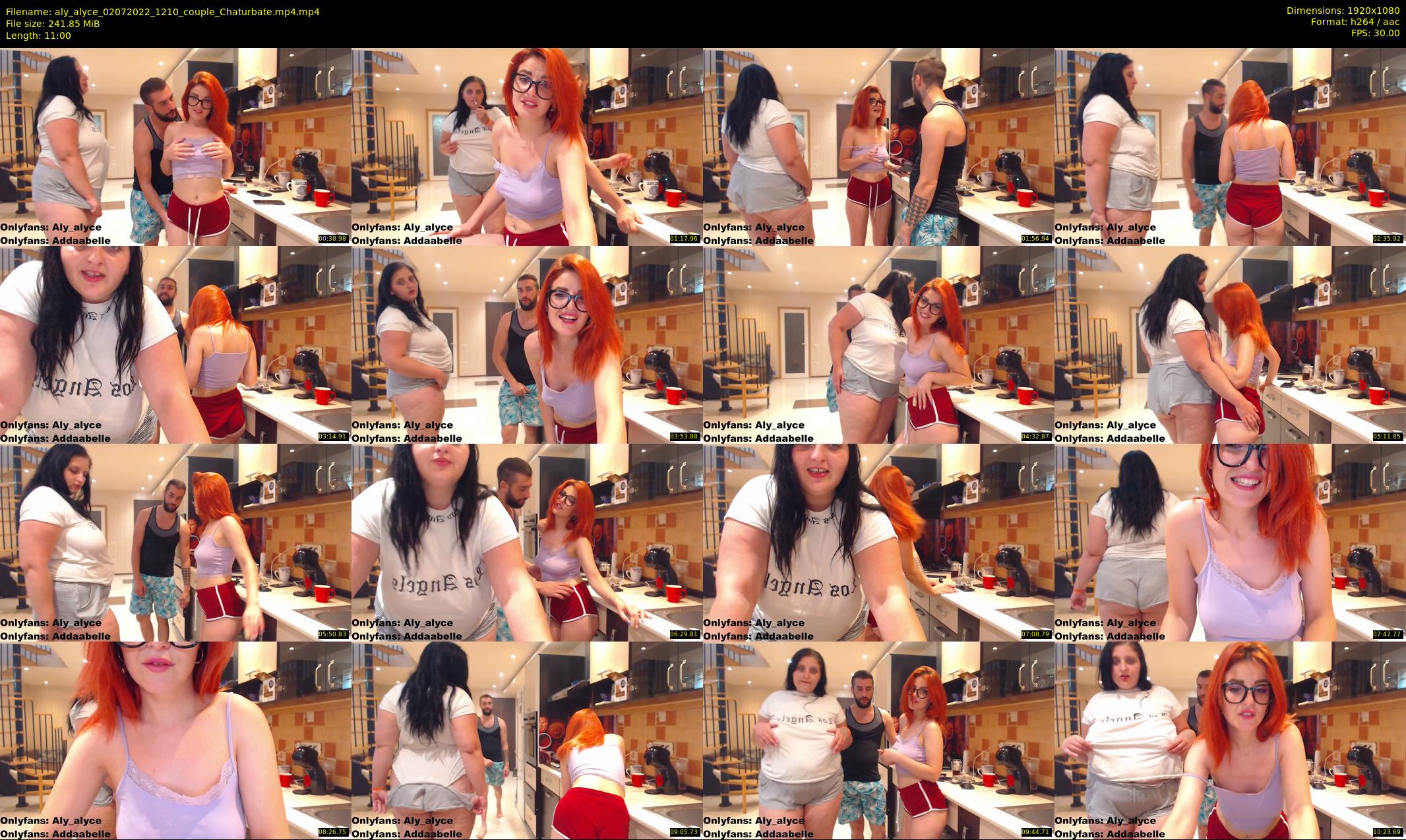 aly_alyce — 11 minute Chaturbate female cam show recording, 1080p, Jul 2, 2022