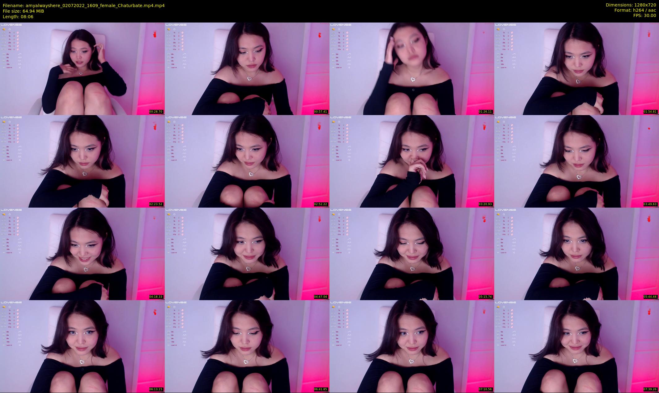 amyalwayshere — 9 minute Chaturbate female cam show recording, 720p, Jul 2, 2022
