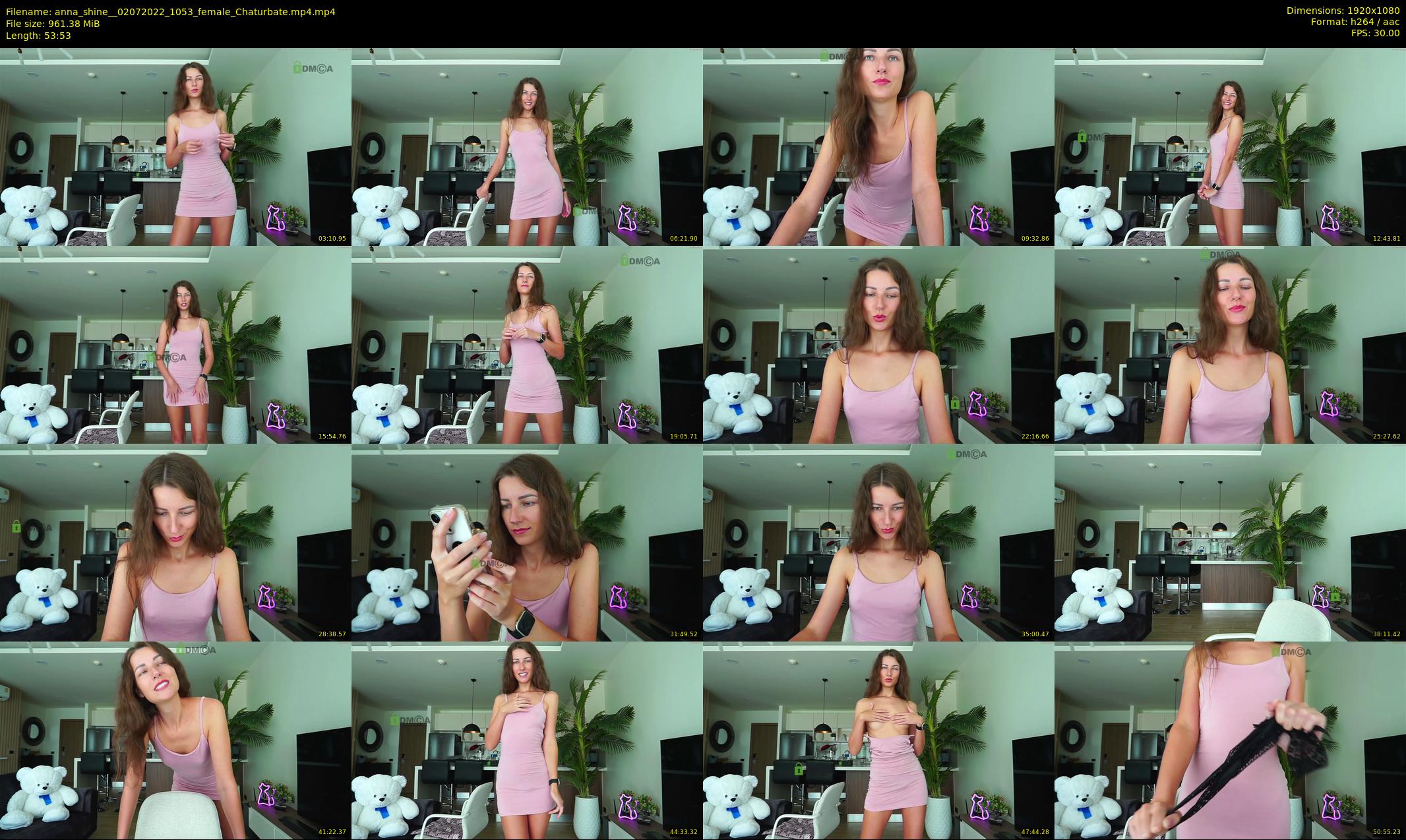 anna_shine_ — 54 minute Chaturbate female cam show recording, 1080p, Jul 2, 2022