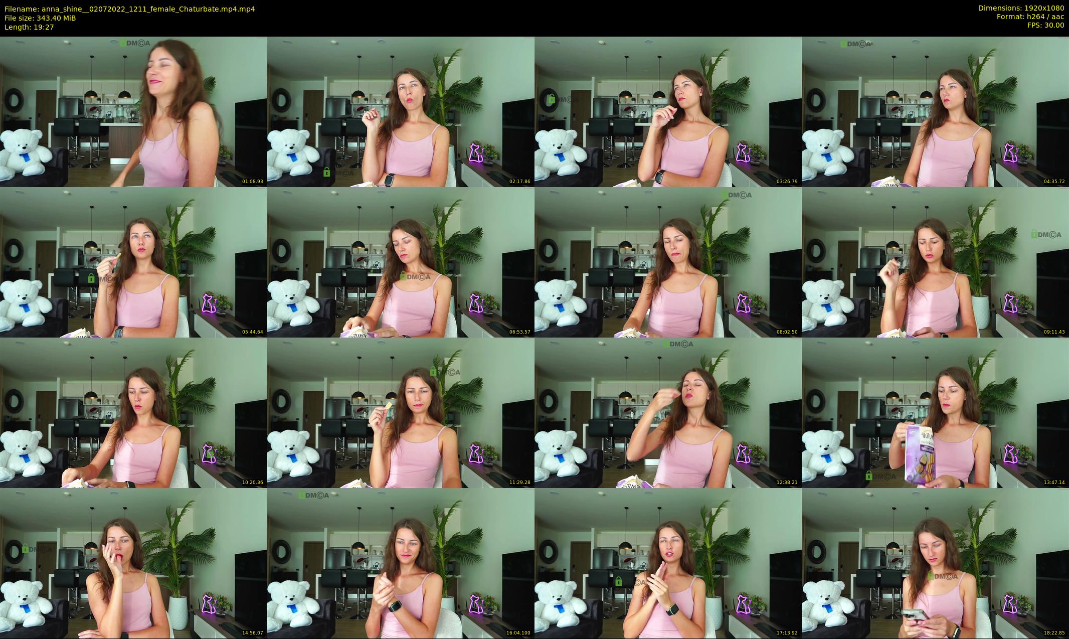 anna_shine_ — 20 minute Chaturbate female cam show recording, 1080p, Jul 2, 2022