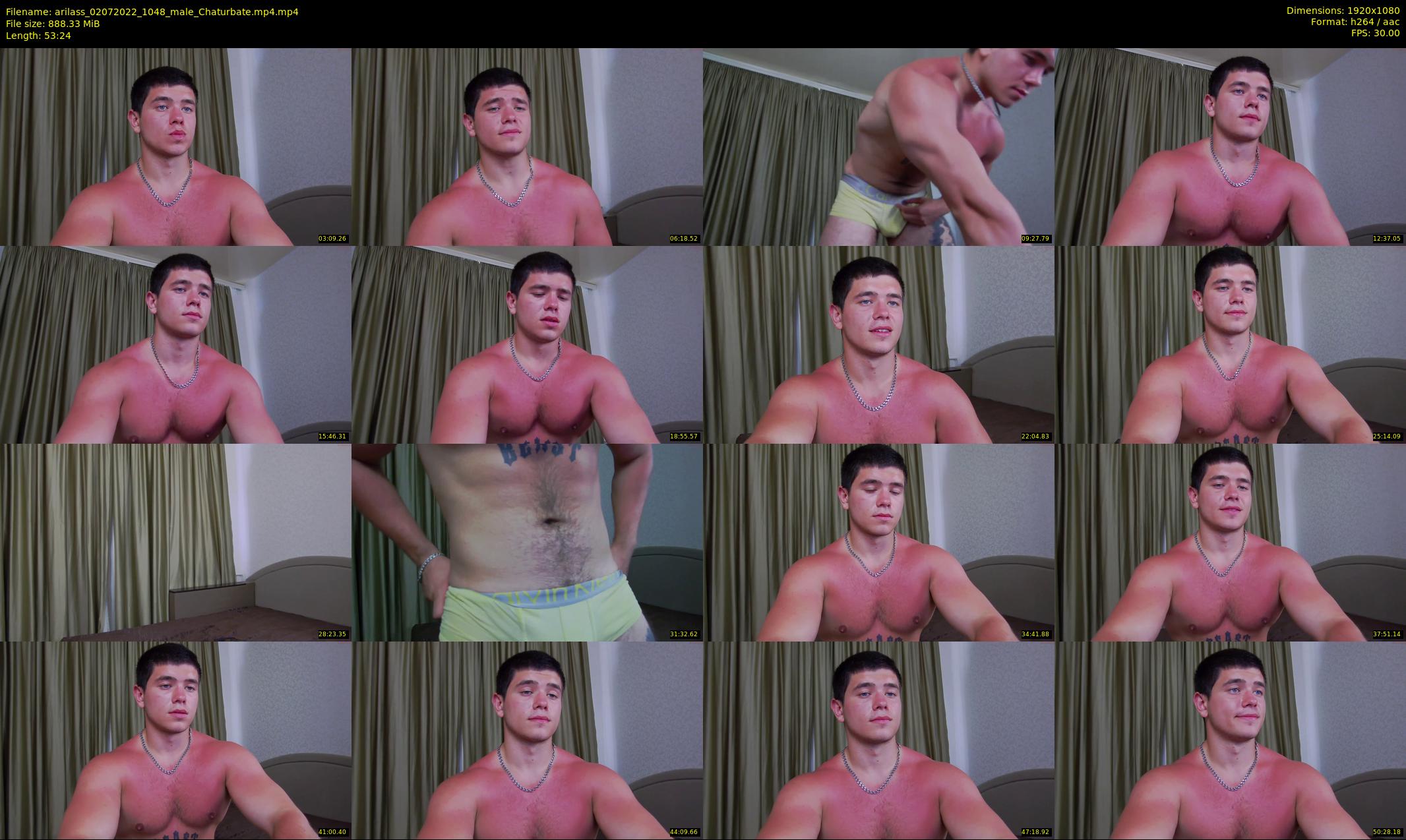 arilass — 54 minute Chaturbate male cam show recording, 1080p, Jul 2, 2022