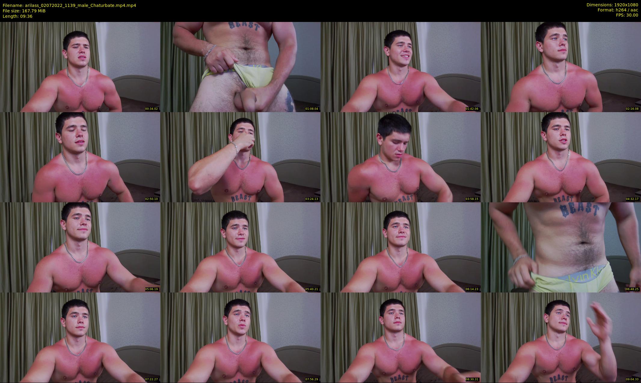 arilass — 10 minute Chaturbate male cam show recording, 1080p, Jul 2, 2022