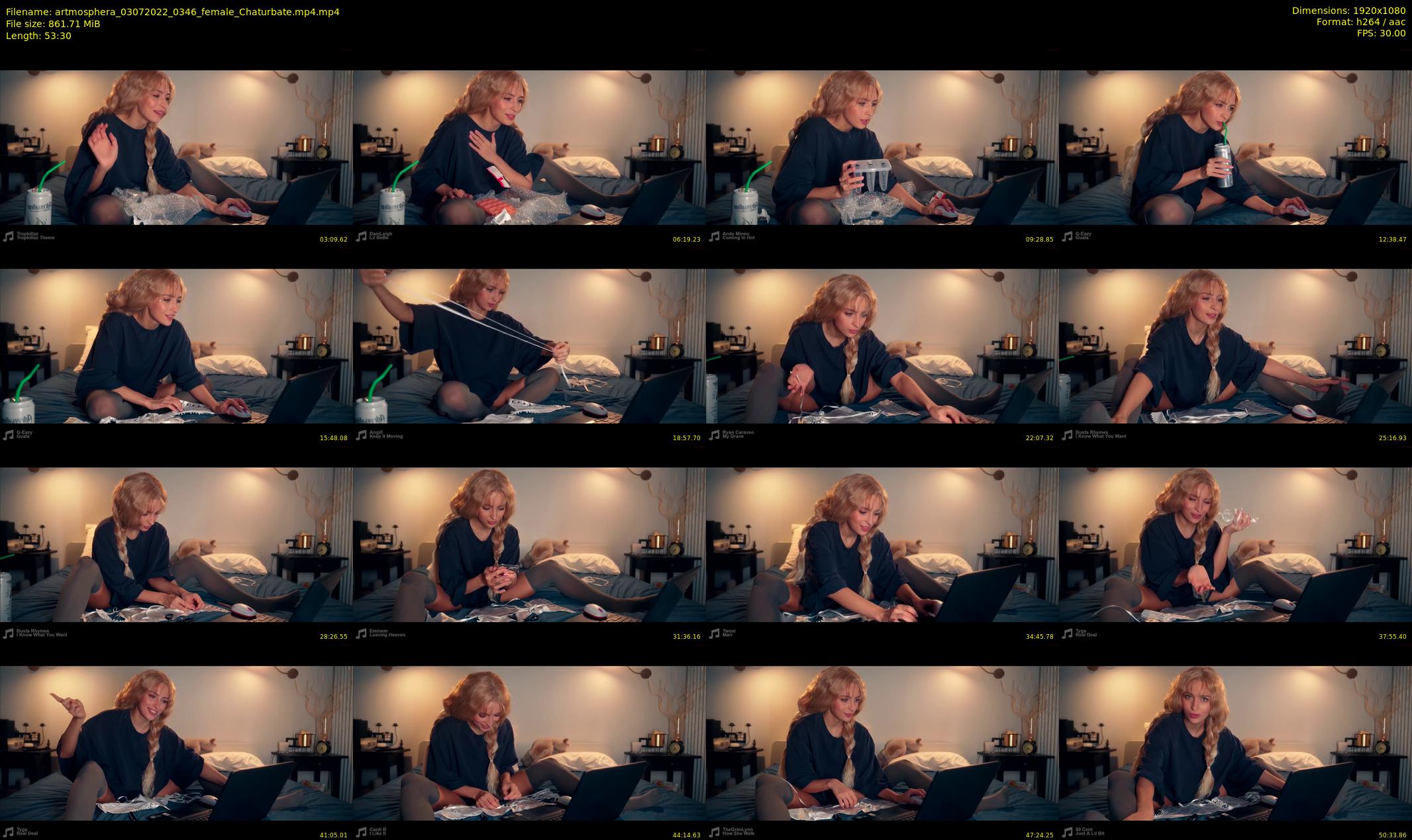 artmosphera — 54 minute Chaturbate female cam show recording, 1080p, Jul 3, 2022