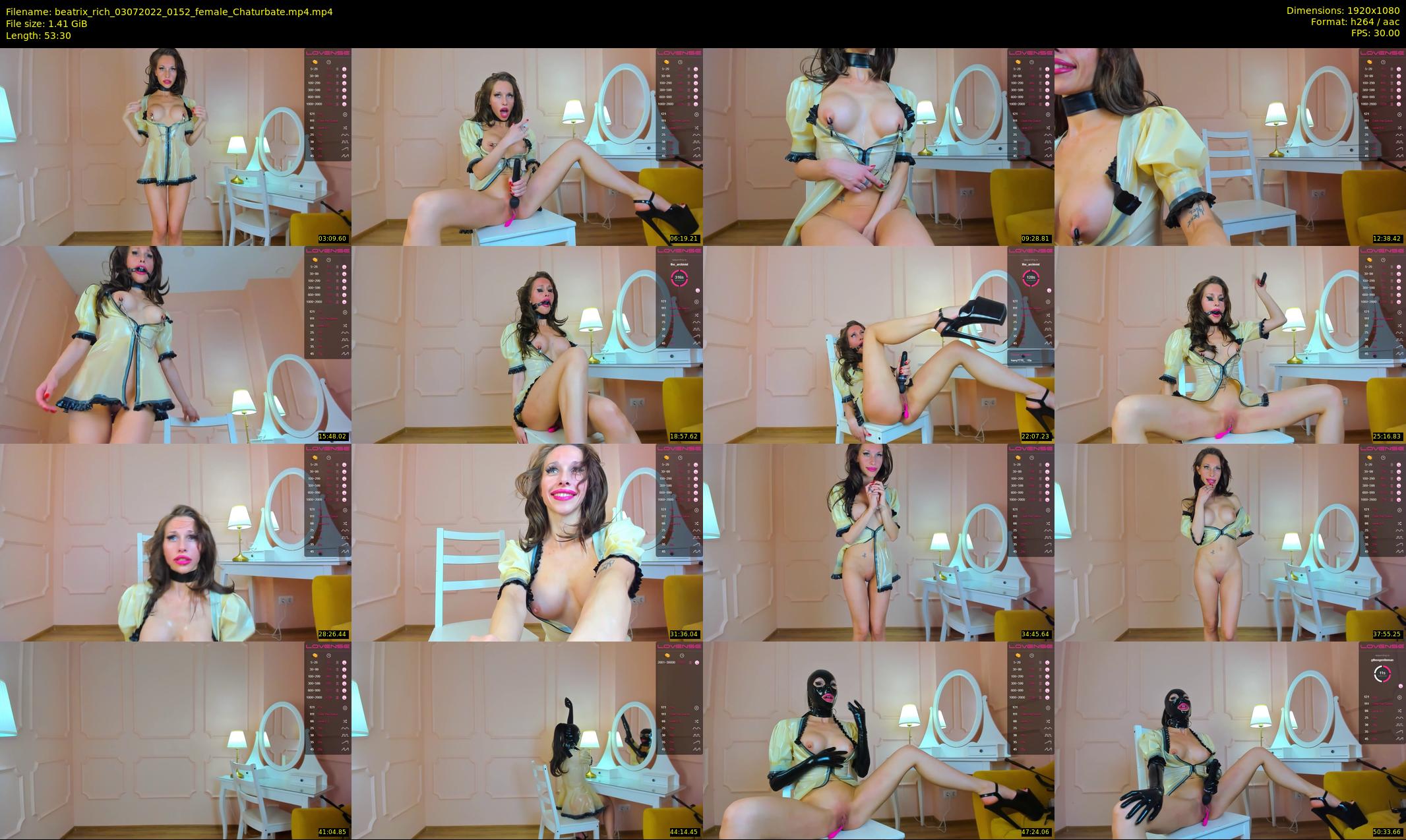 beatrix_rich — 54 minute Chaturbate female cam show recording, 1080p, Jul 3, 2022
