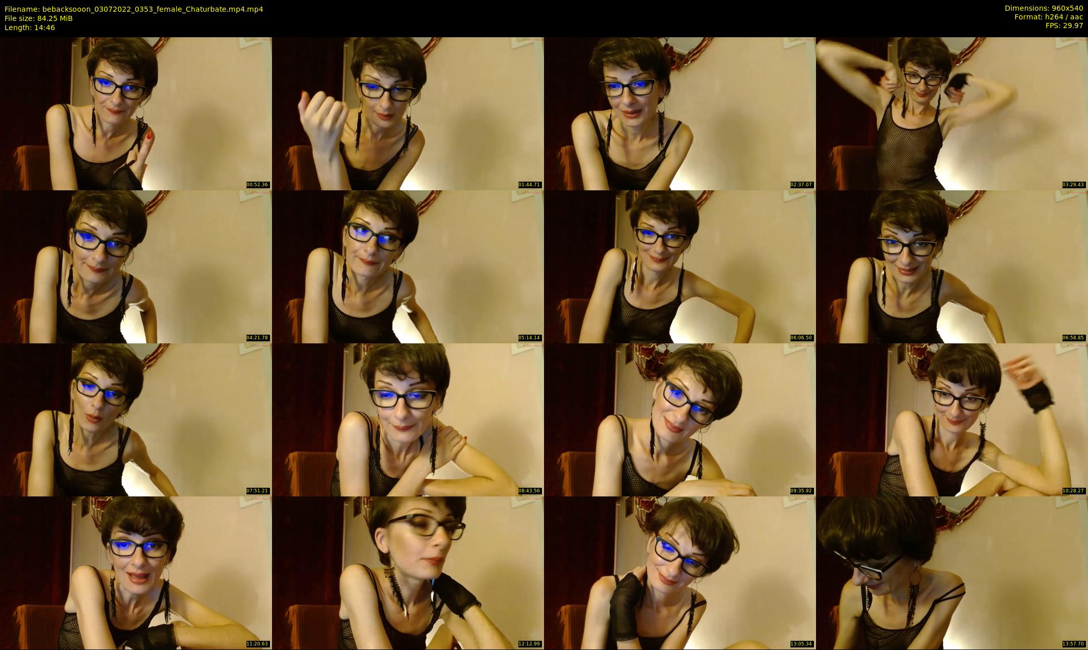 bebacksooon — 15 minute Chaturbate female cam show recording, 480p, Jul 3, 2022