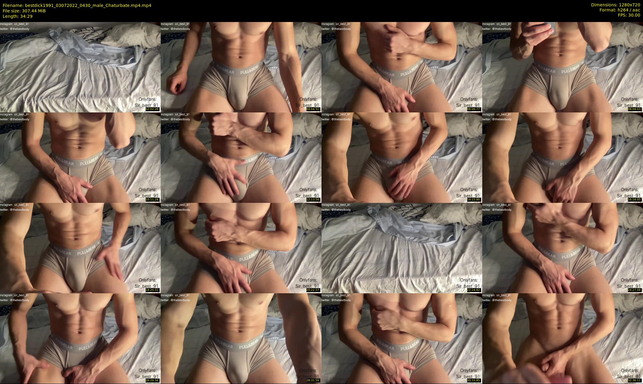 bestdick1991 — 35 minute Chaturbate male cam show recording, 720p, Jul 3, 2022