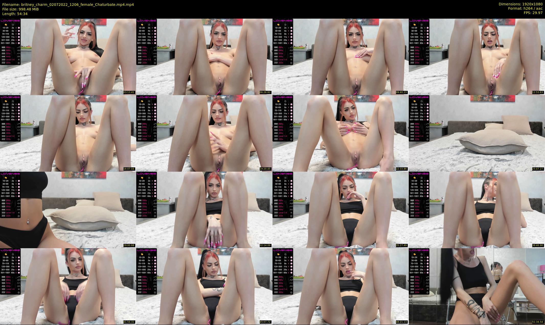 britney_charm — 55 minute Chaturbate female cam show recording, 1080p, Jul 2, 2022