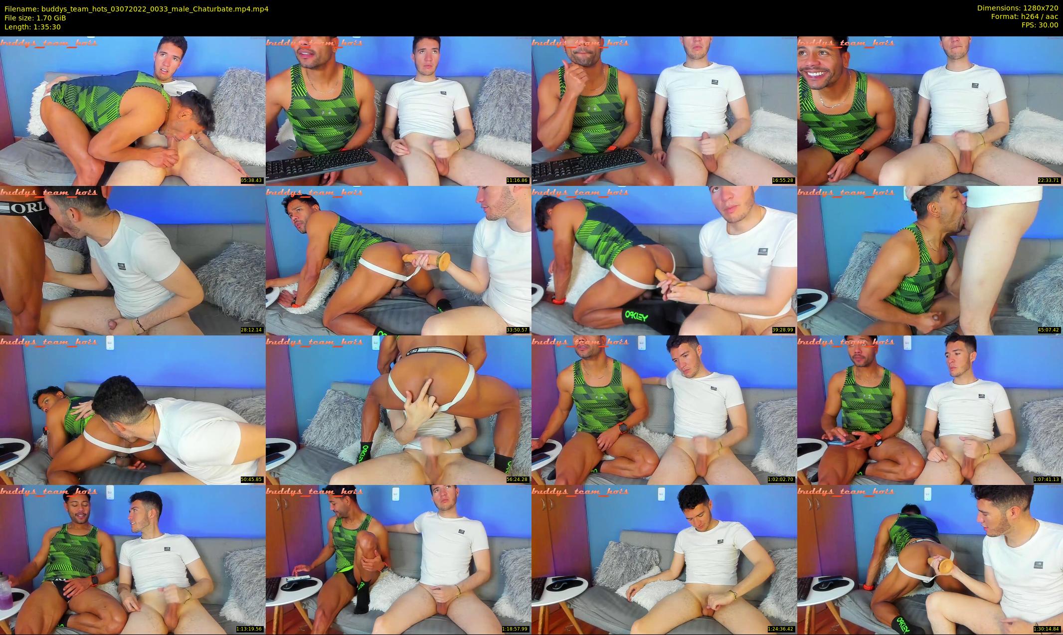 buddys_team_hots — 96 minute Chaturbate couple cam show recording, 720p, Jul 3, 2022