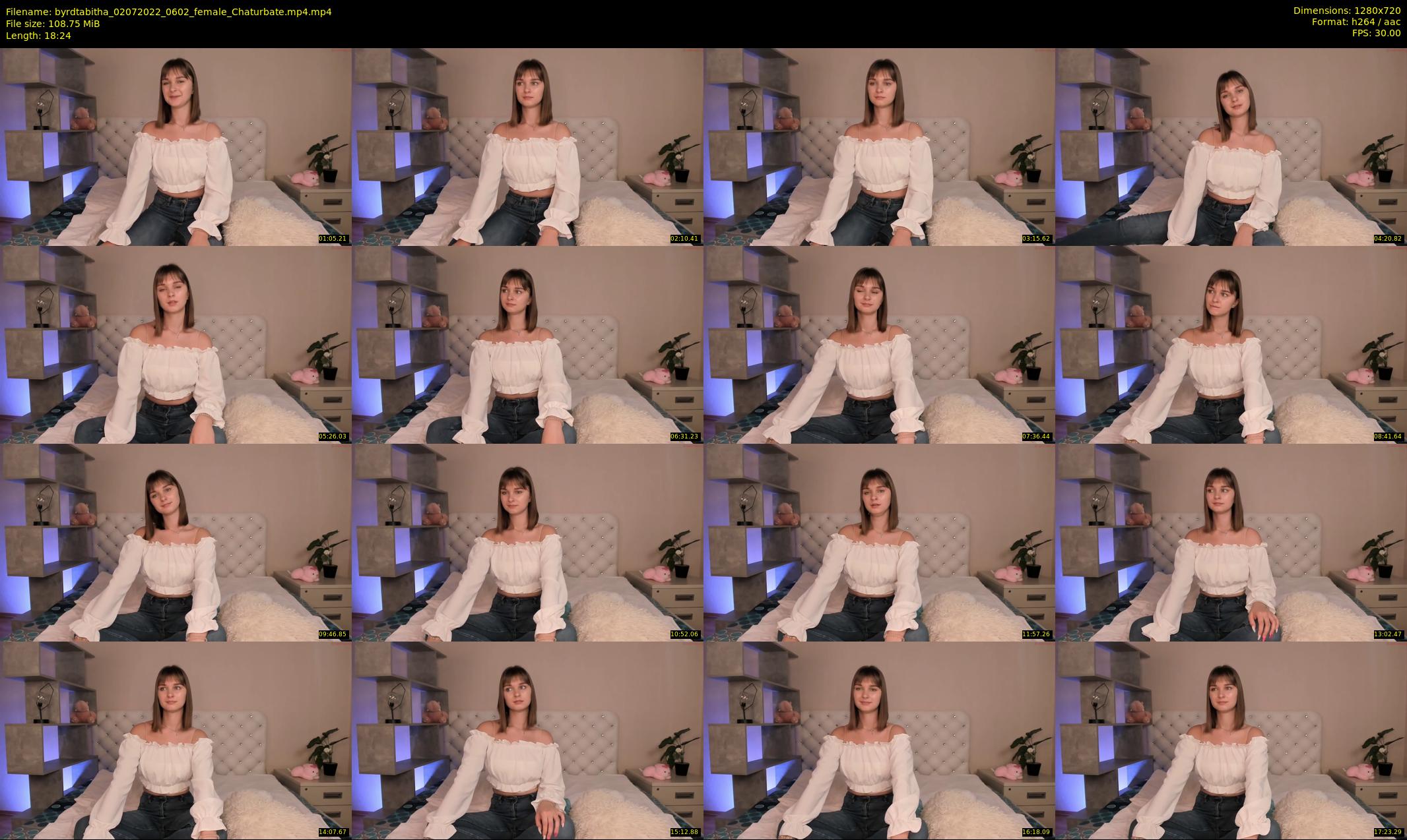 byrdtabitha — 19 minute Chaturbate female cam show recording, 720p, Jul 2, 2022