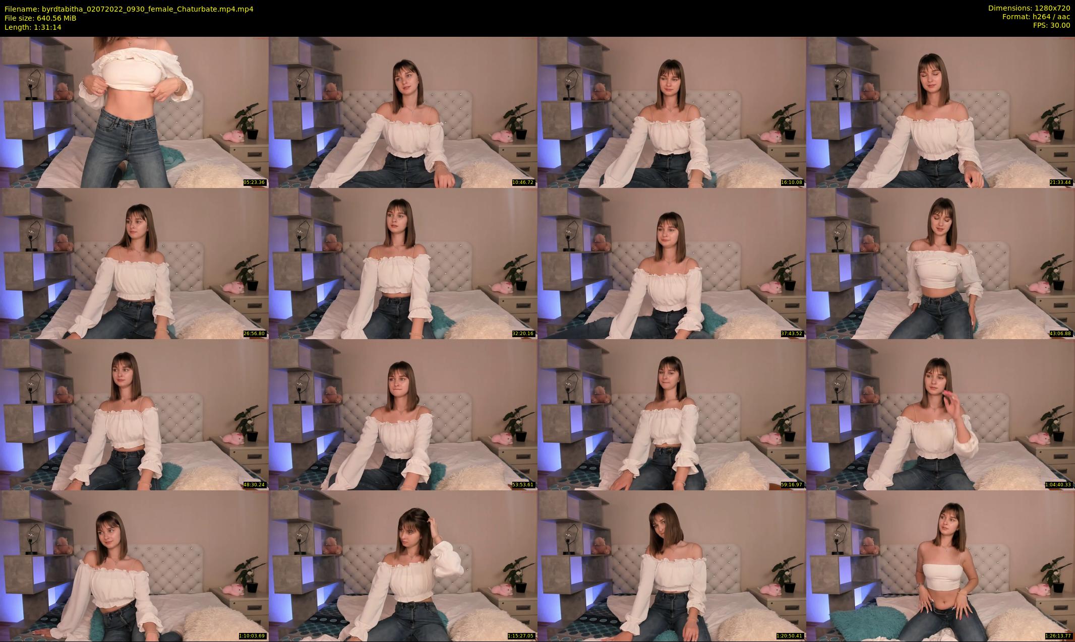 byrdtabitha — 92 minute Chaturbate female cam show recording, 720p, Jul 2, 2022