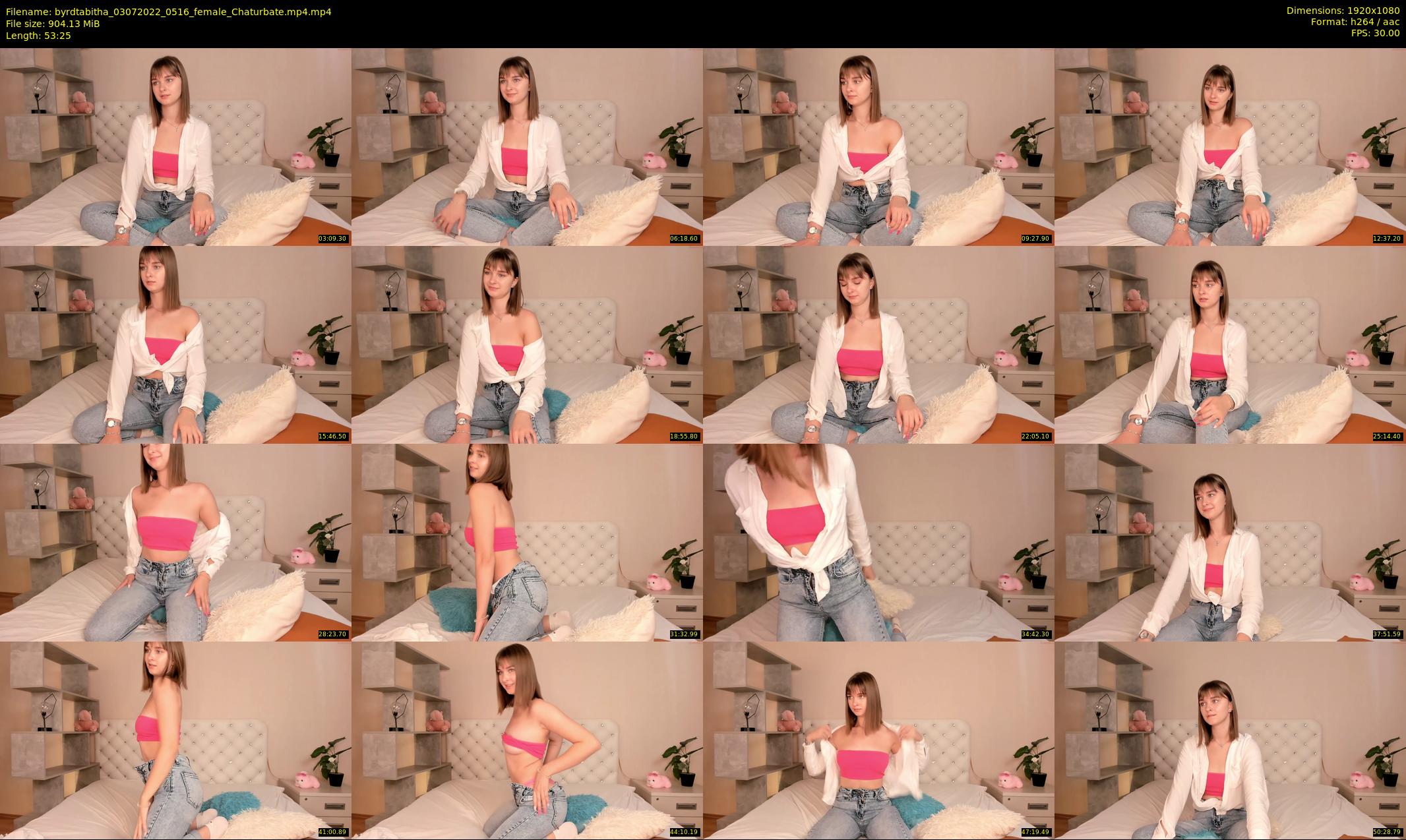 byrdtabitha — 54 minute Chaturbate female cam show recording, 1080p, Jul 3, 2022