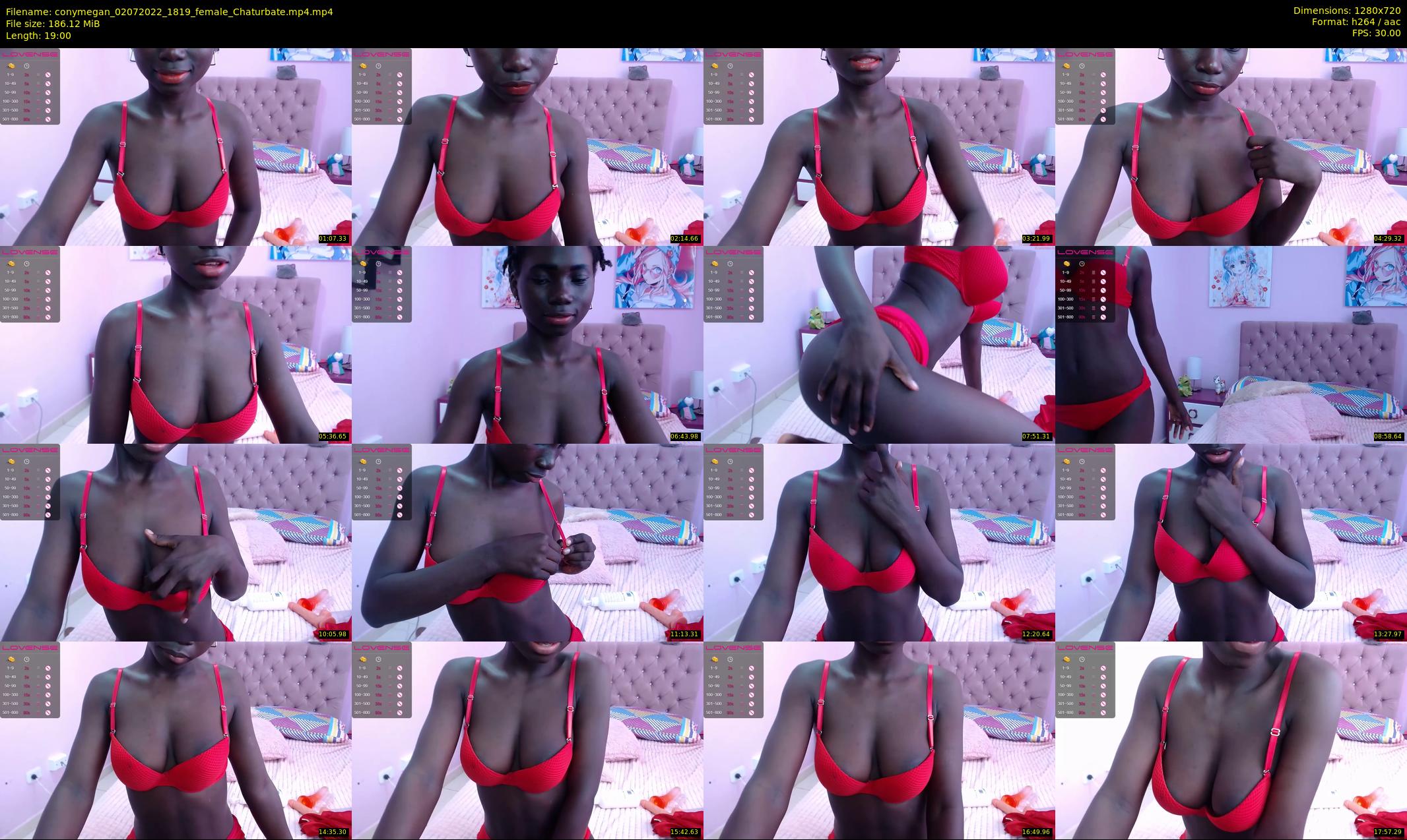 conymegan — 19 minute Chaturbate female cam show recording, 720p, Jul 2, 2022