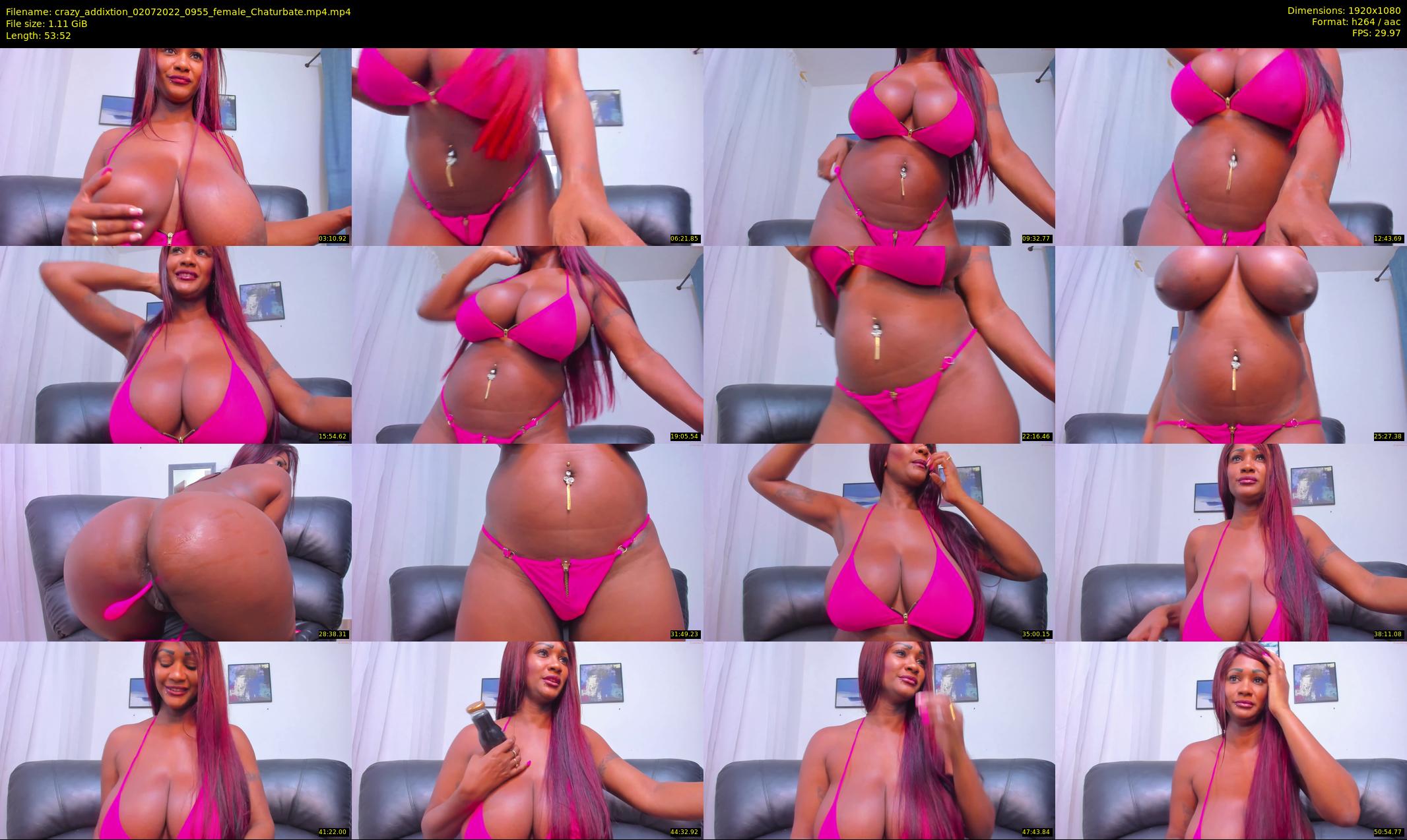 crazy_addixtion — 54 minute Chaturbate female cam show recording, 1080p, Jul 2, 2022