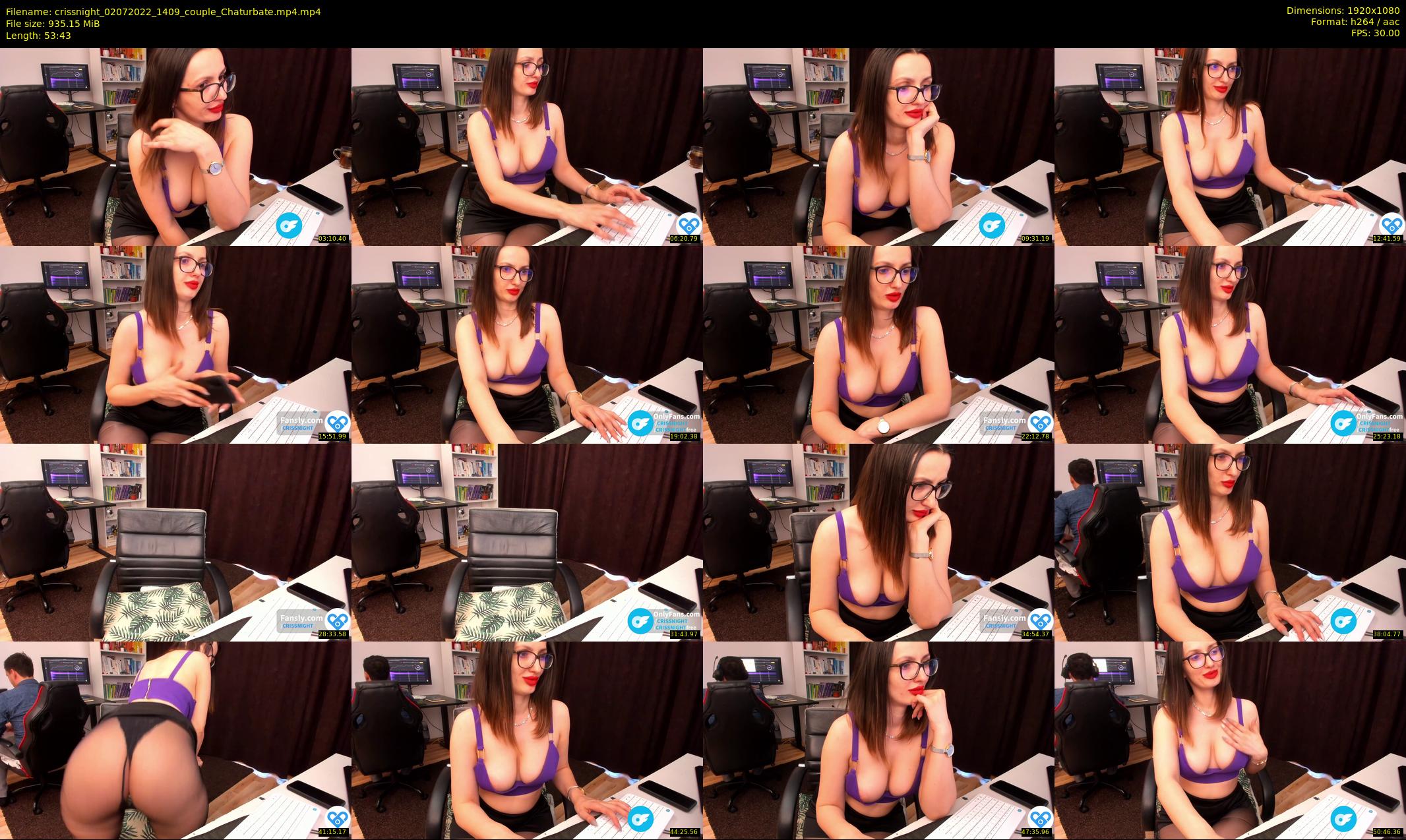 crissnight — 54 minute Chaturbate female cam show recording, 1080p, Jul 2, 2022