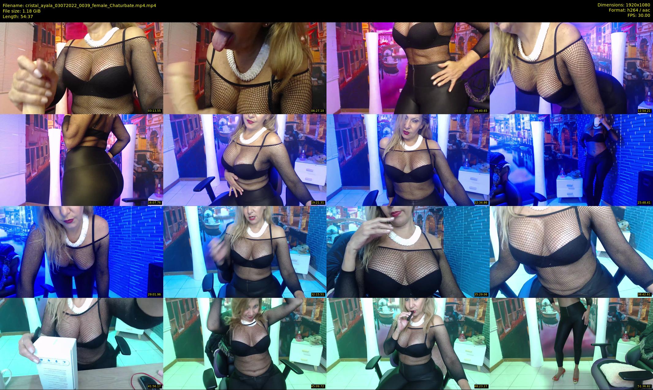 cristal_ayala — 55 minute Chaturbate female cam show recording, 1080p, Jul 3, 2022