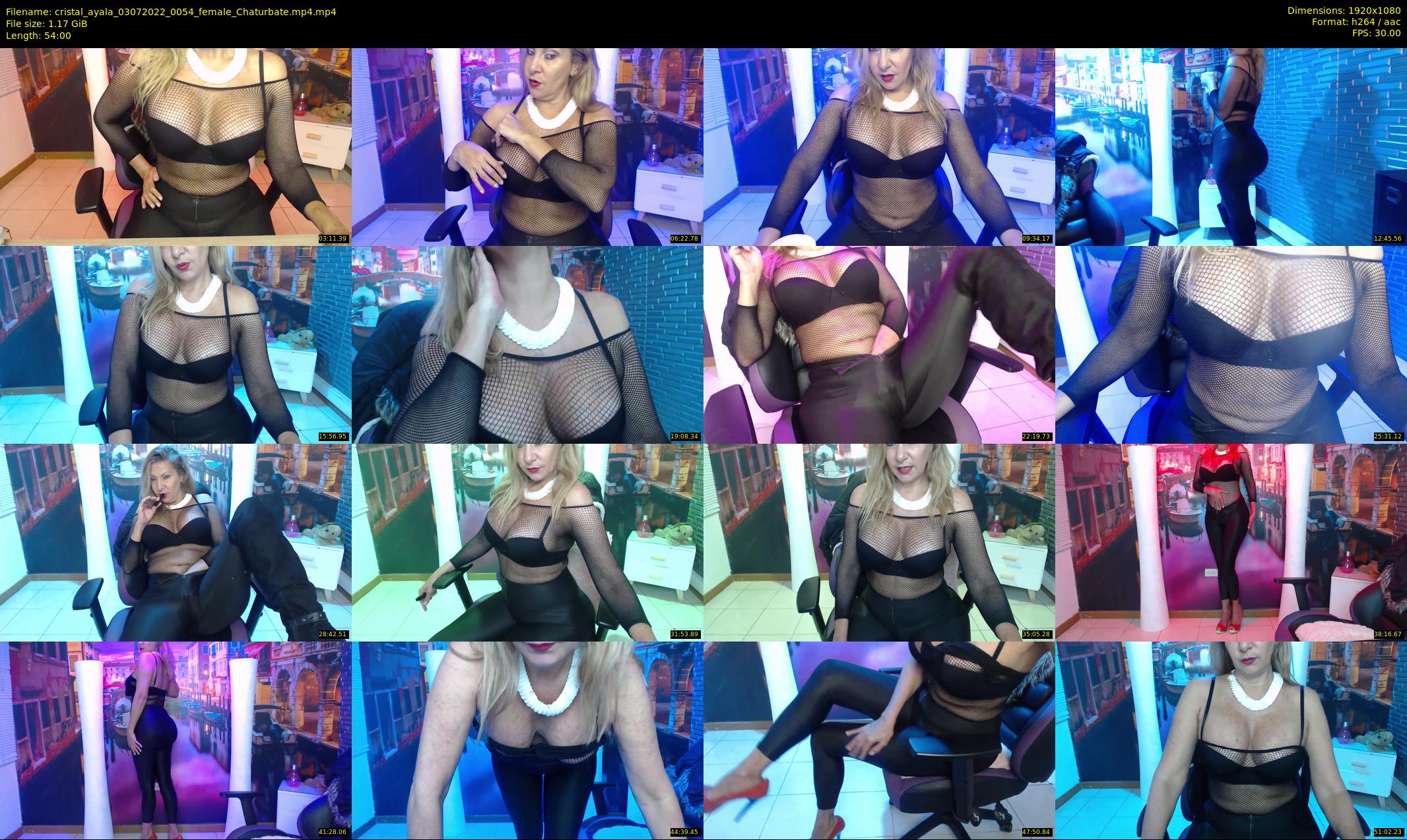cristal_ayala — 54 minute Chaturbate female cam show recording, 1080p, Jul 3, 2022