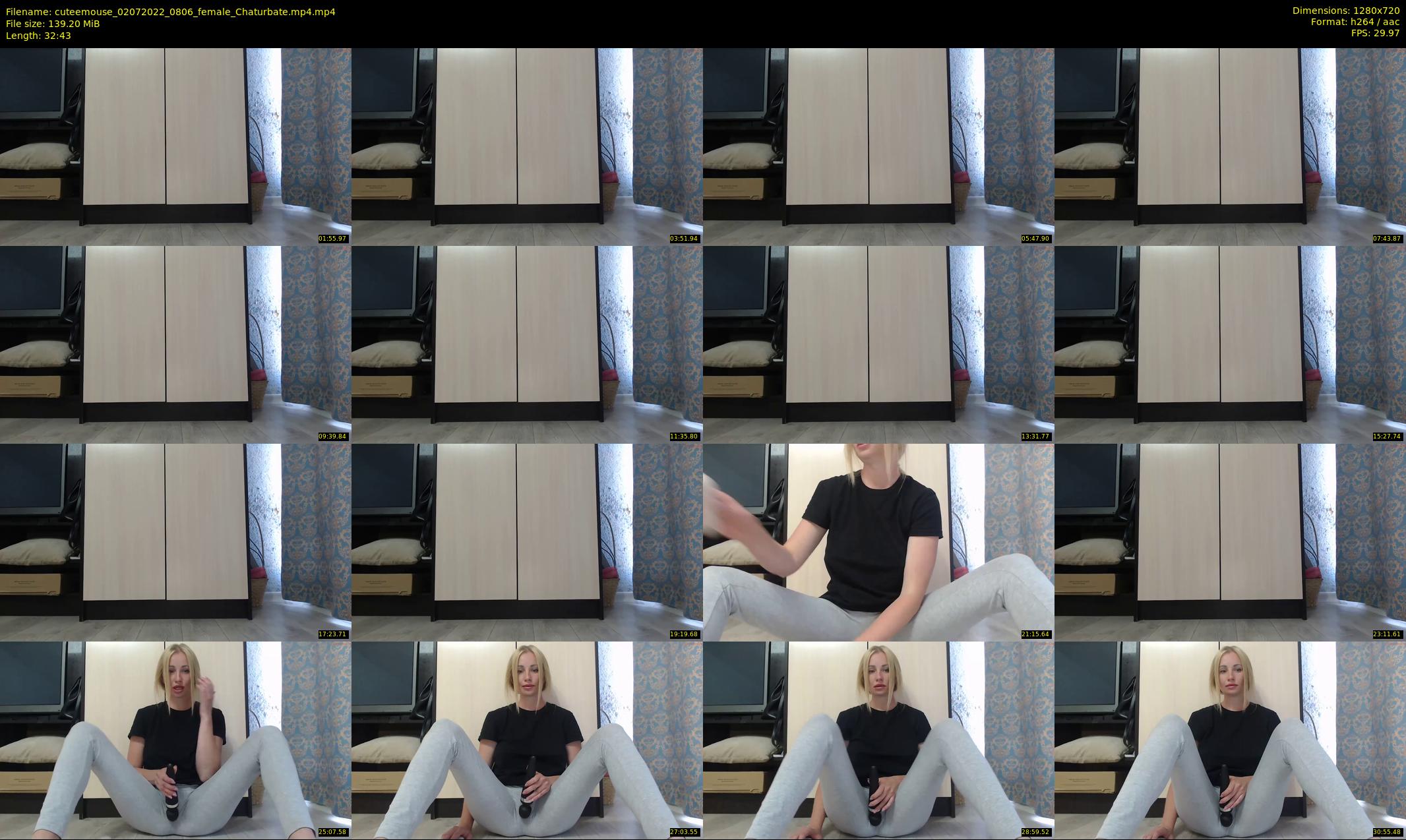 cuteemouse — 33 minute Chaturbate female cam show recording, 720p, Jul 2, 2022