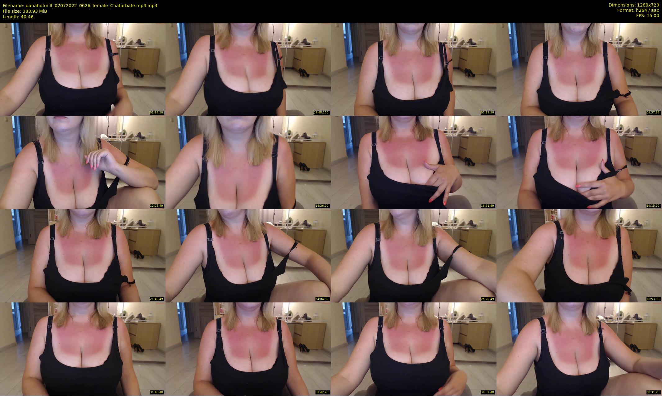 danahotmilf — 41 minute Chaturbate female cam show recording, 720p, Jul 2, 2022