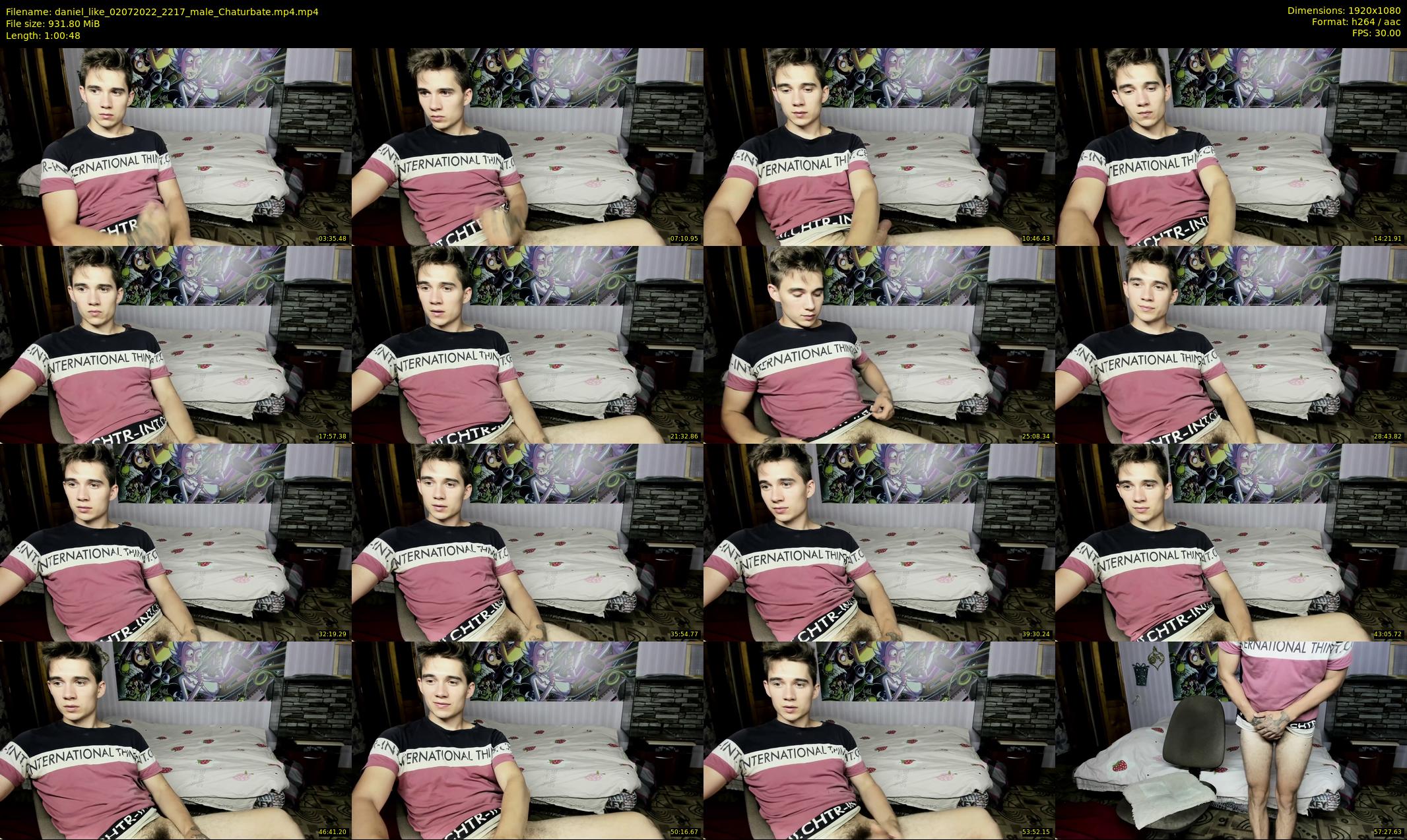 daniel_like — 61 minute Chaturbate male cam show recording, 1080p, Jul 2, 2022