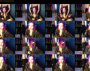 darkfirenight — 4 minute Chaturbate couple cam show recording, 720p, Jul 2, 2022