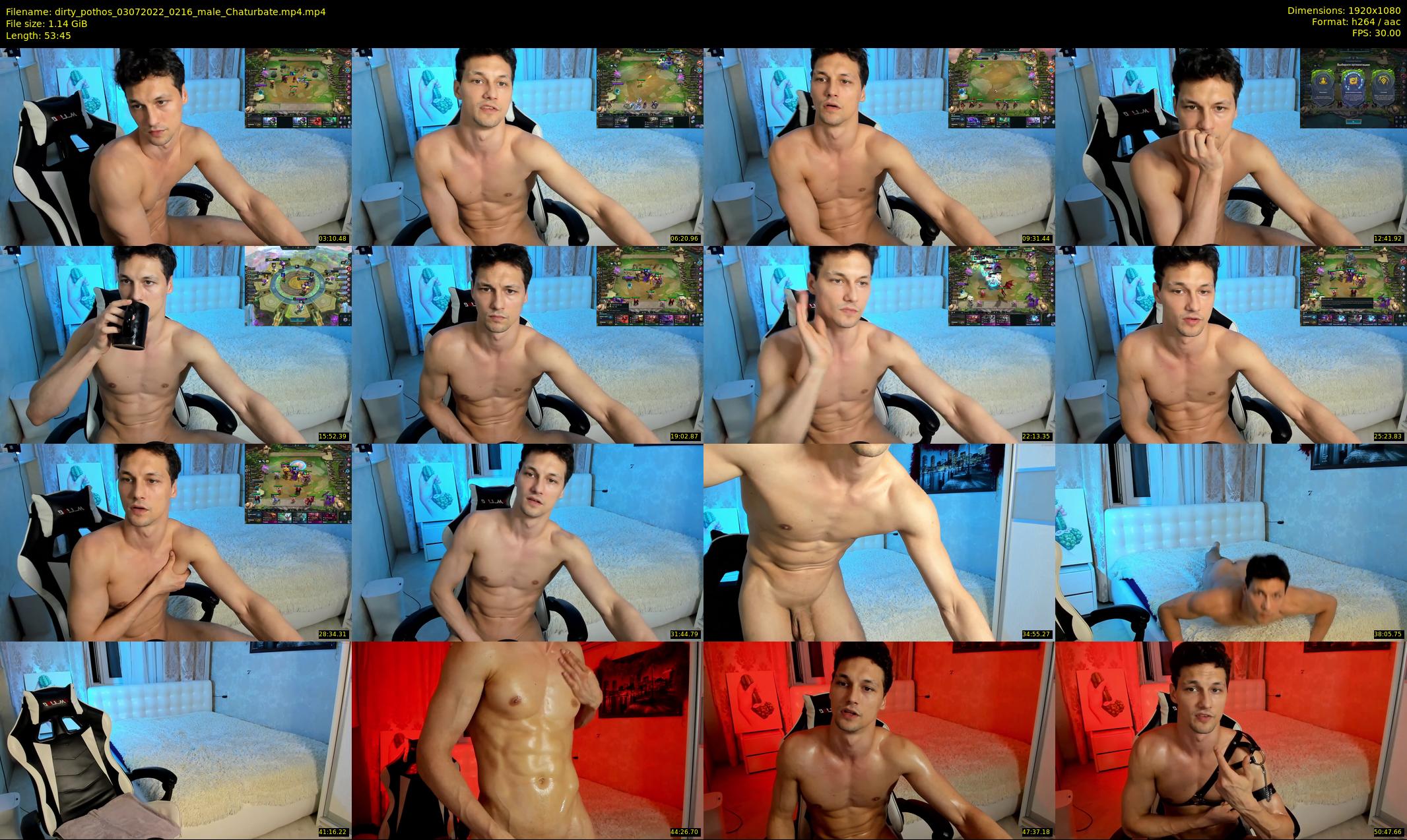 dirty_pothos — 54 minute Chaturbate male cam show recording, 1080p, Jul 3, 2022
