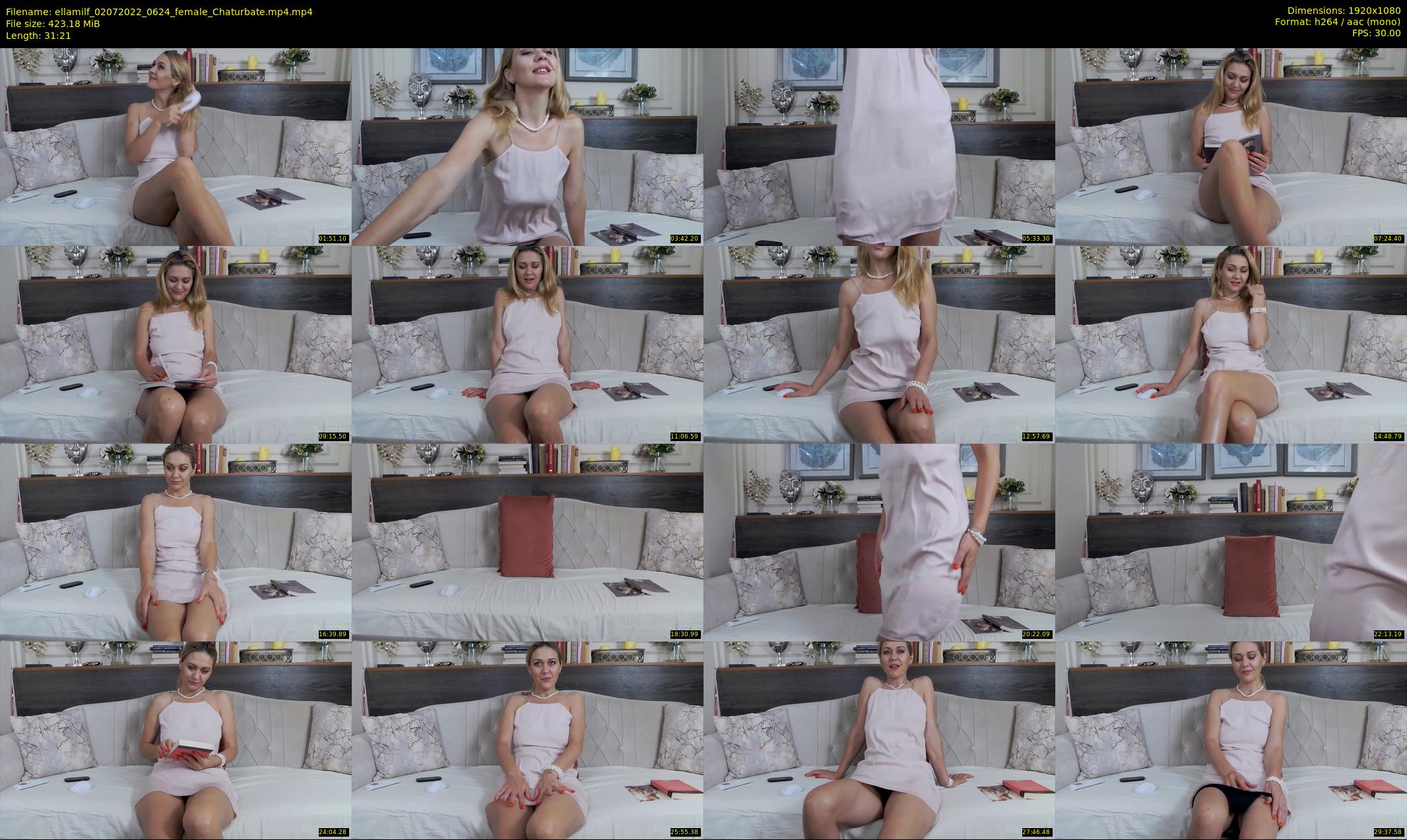 ellamilf — 32 minute Chaturbate female cam show recording, 1080p, Jul 2, 2022
