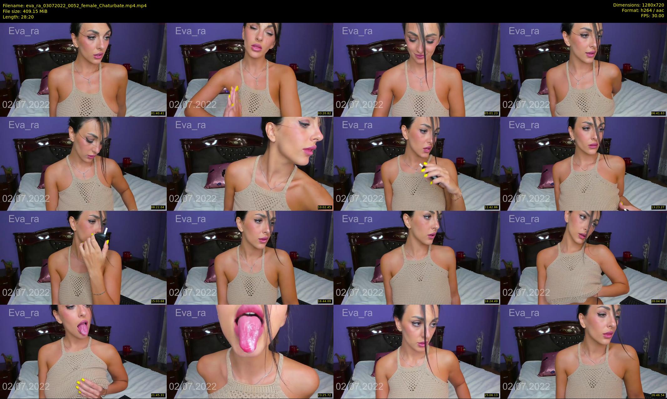 eva_ra — 29 minute Chaturbate female cam show recording, 720p, Jul 3, 2022