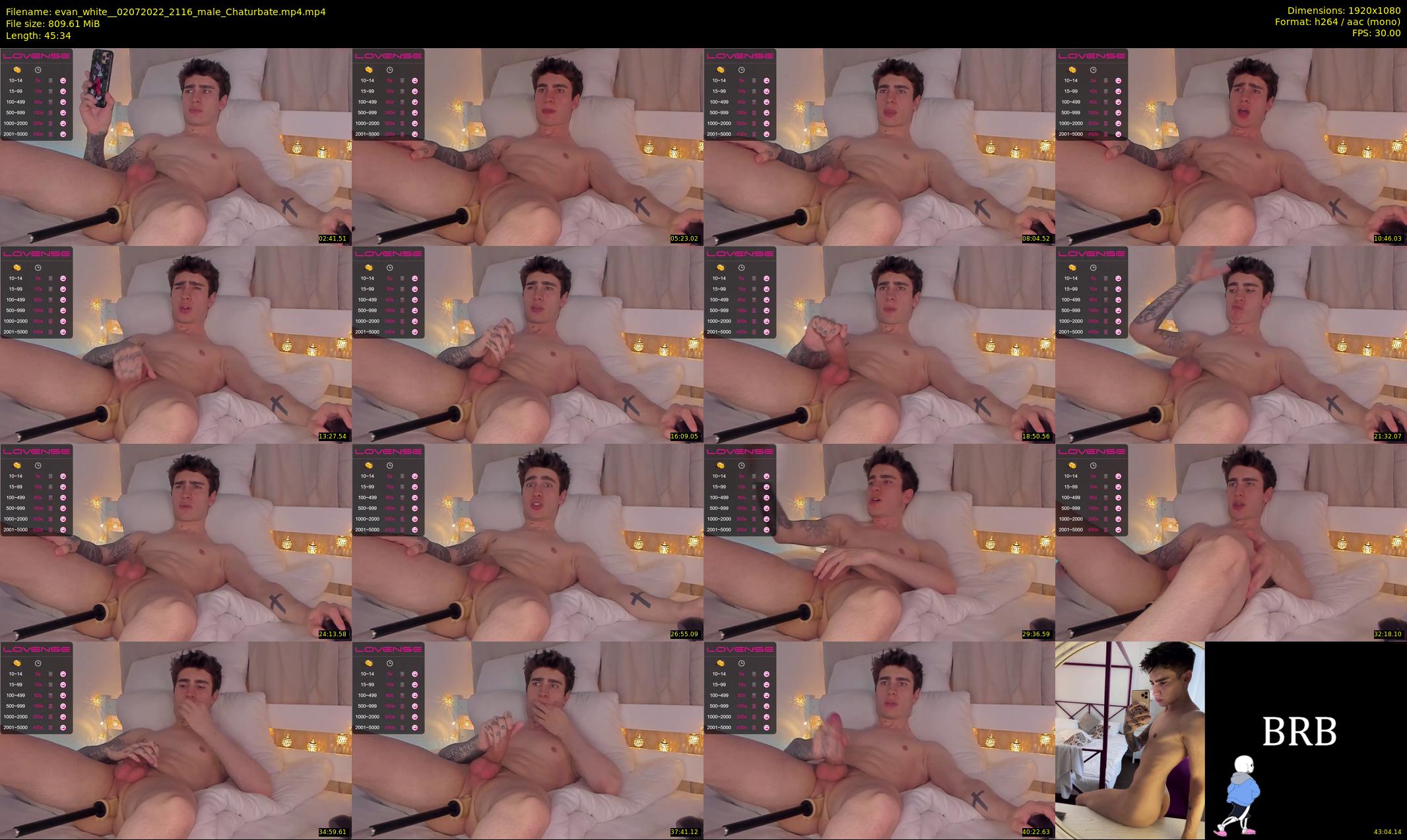 evan_white_ — 46 minute Chaturbate male cam show recording, 1080p, Jul 2, 2022