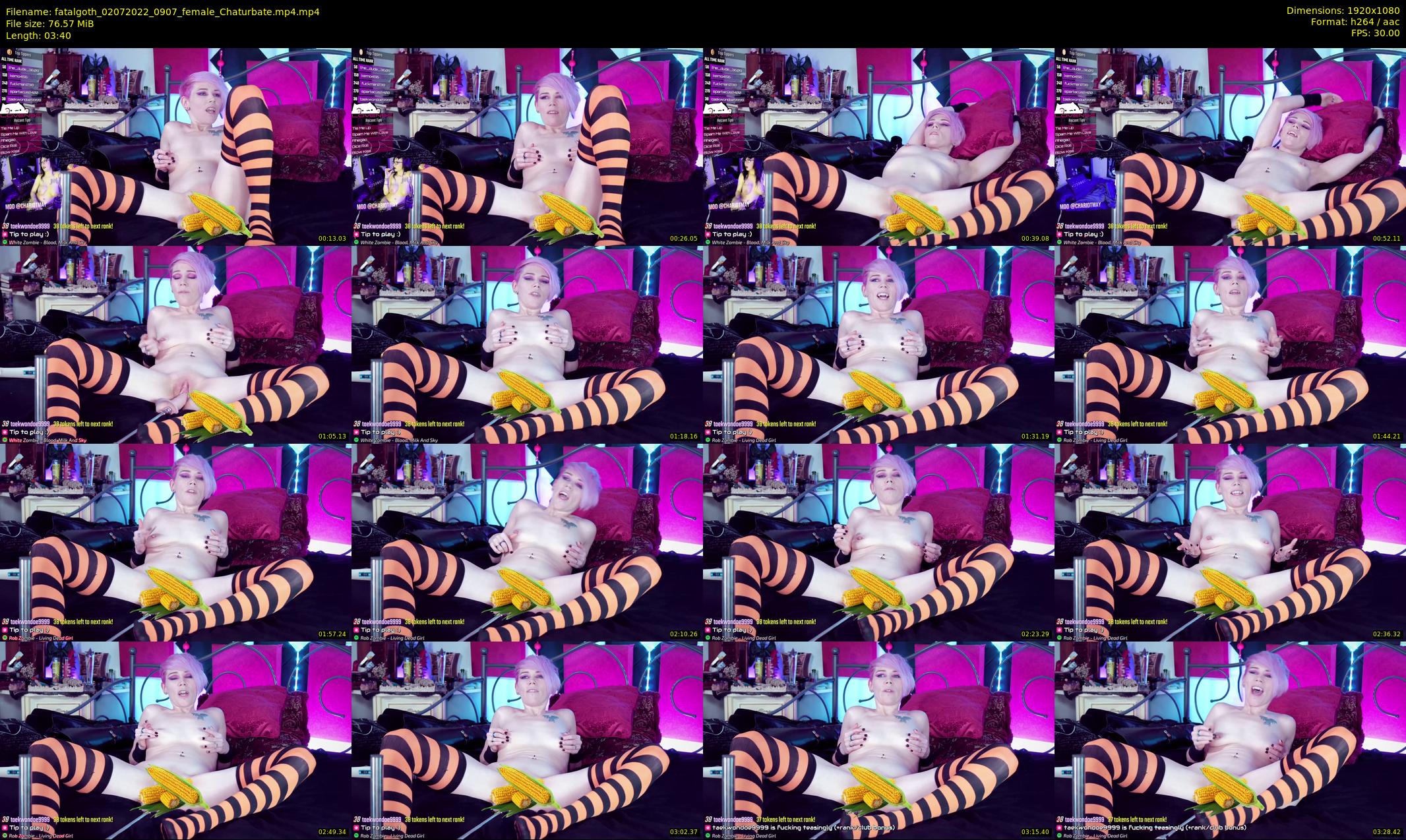 fatalgoth — 4 minute Chaturbate couple cam show recording, 1080p, Jul 2, 2022
