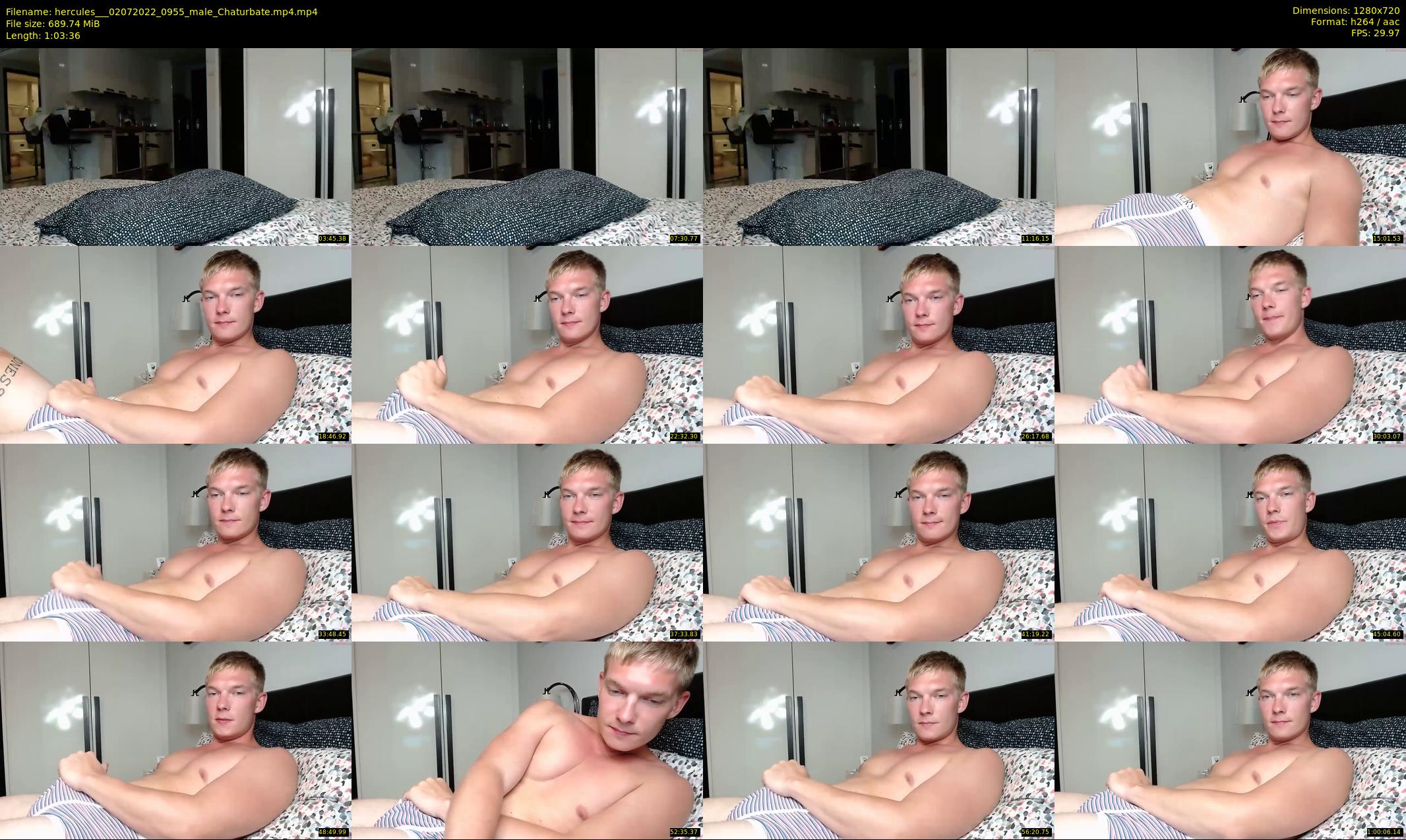hercules__ — 64 minute Chaturbate male cam show recording, 720p, Jul 2, 2022