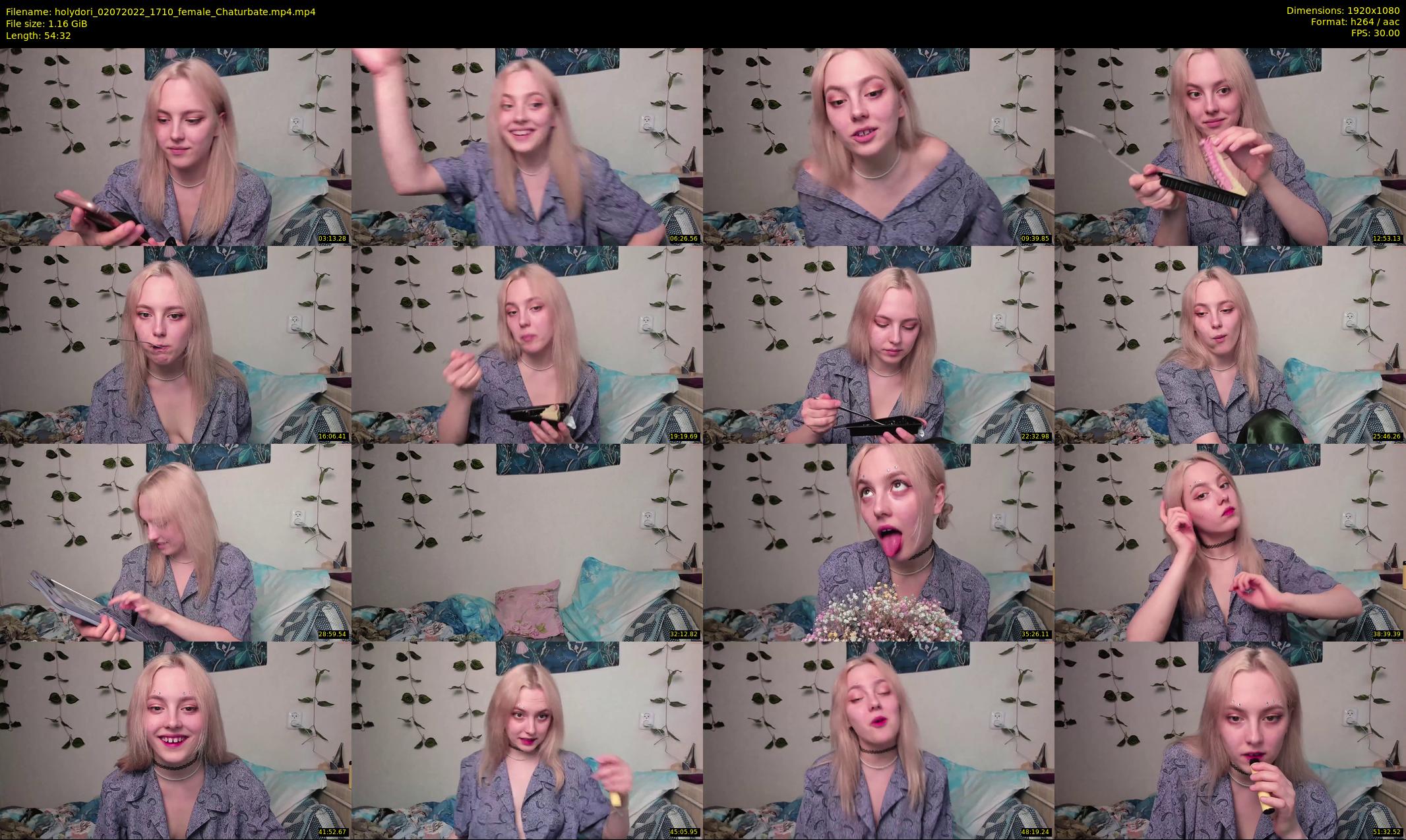 holydori — 55 minute Chaturbate female cam show recording, 1080p, Jul 2, 2022