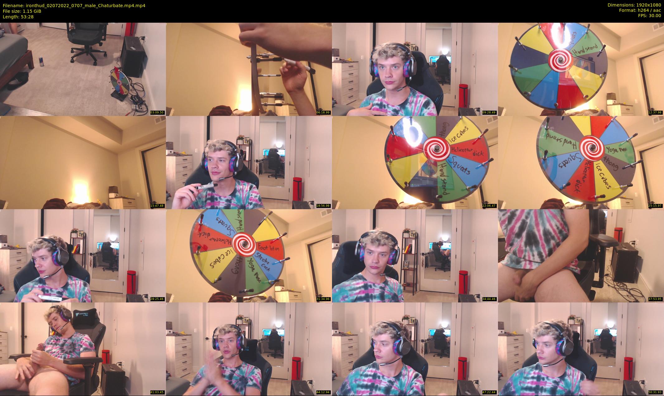 ironthud — 54 minute Chaturbate male cam show recording, 1080p, Jul 2, 2022