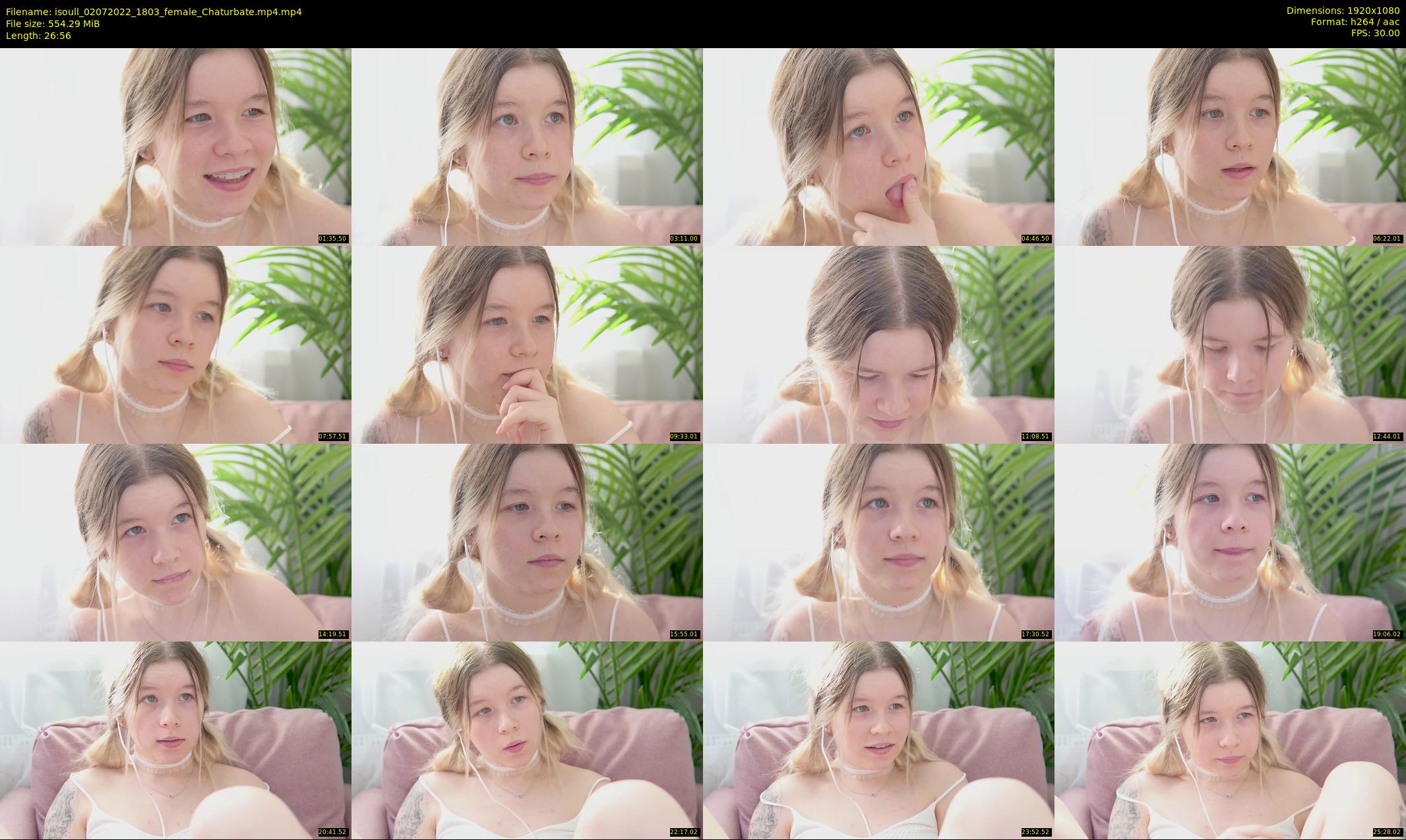 isoull — 27 minute Chaturbate female cam show recording, 1080p, Jul 2, 2022