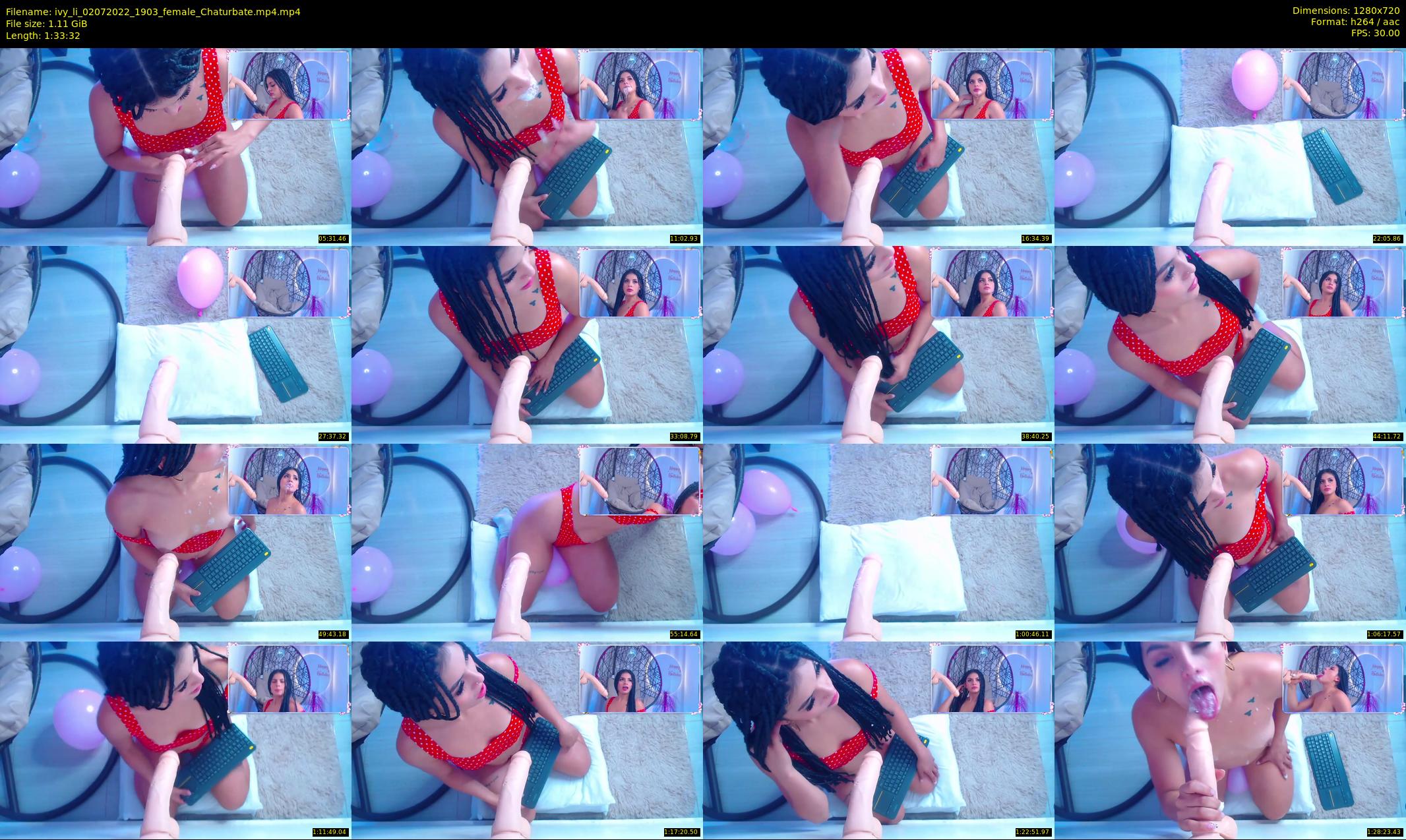ivy_li — 94 minute Chaturbate female cam show recording, 720p, Jul 2, 2022