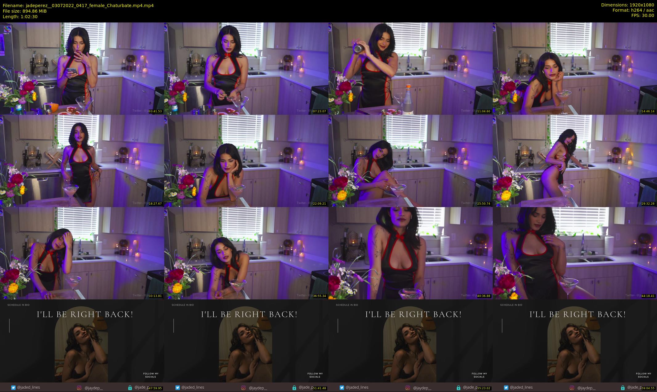 jadeperez_ — 63 minute Chaturbate female cam show recording, 1080p, Jul 3, 2022
