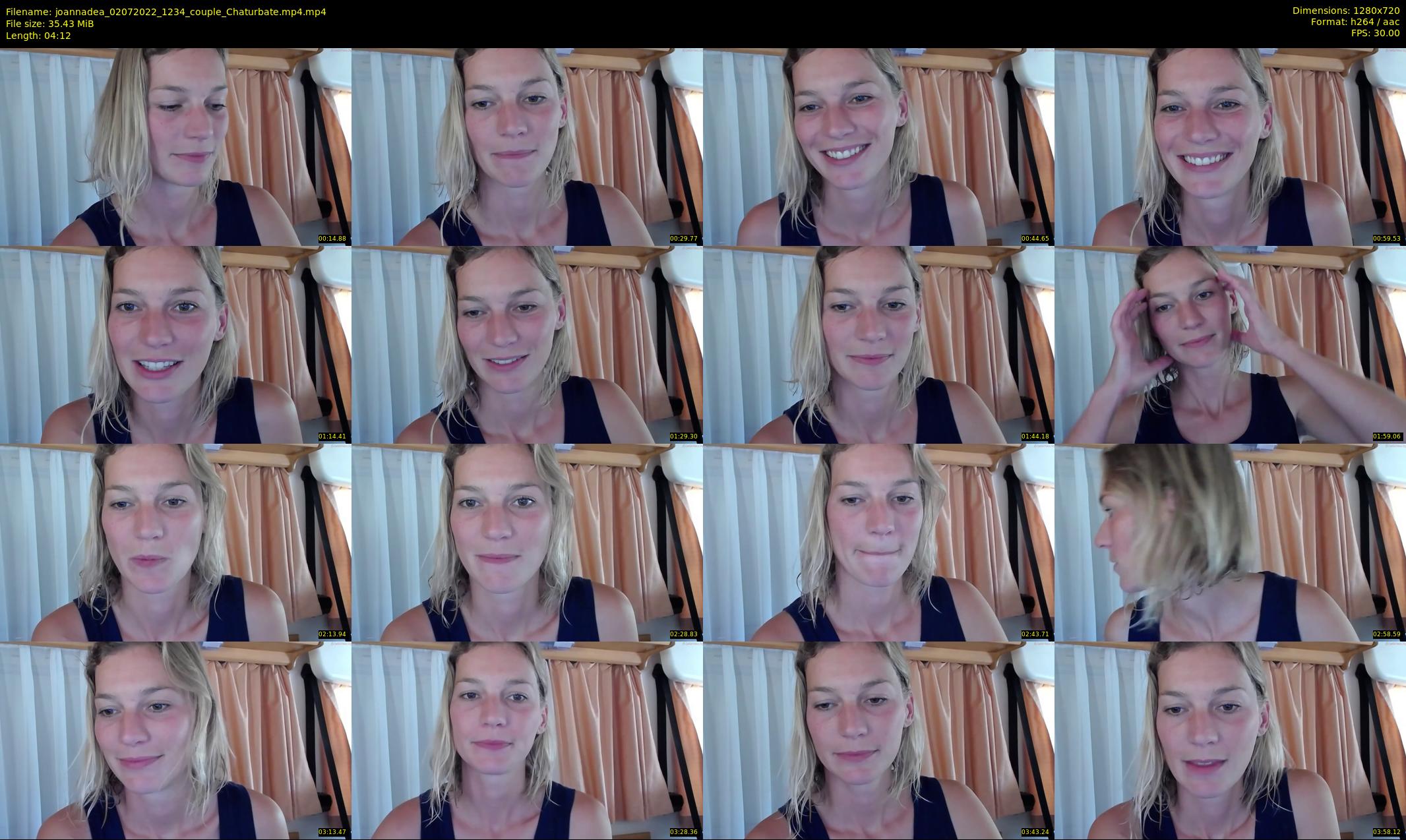joannadea — 5 minute Chaturbate female cam show recording, 720p, Jul 2, 2022