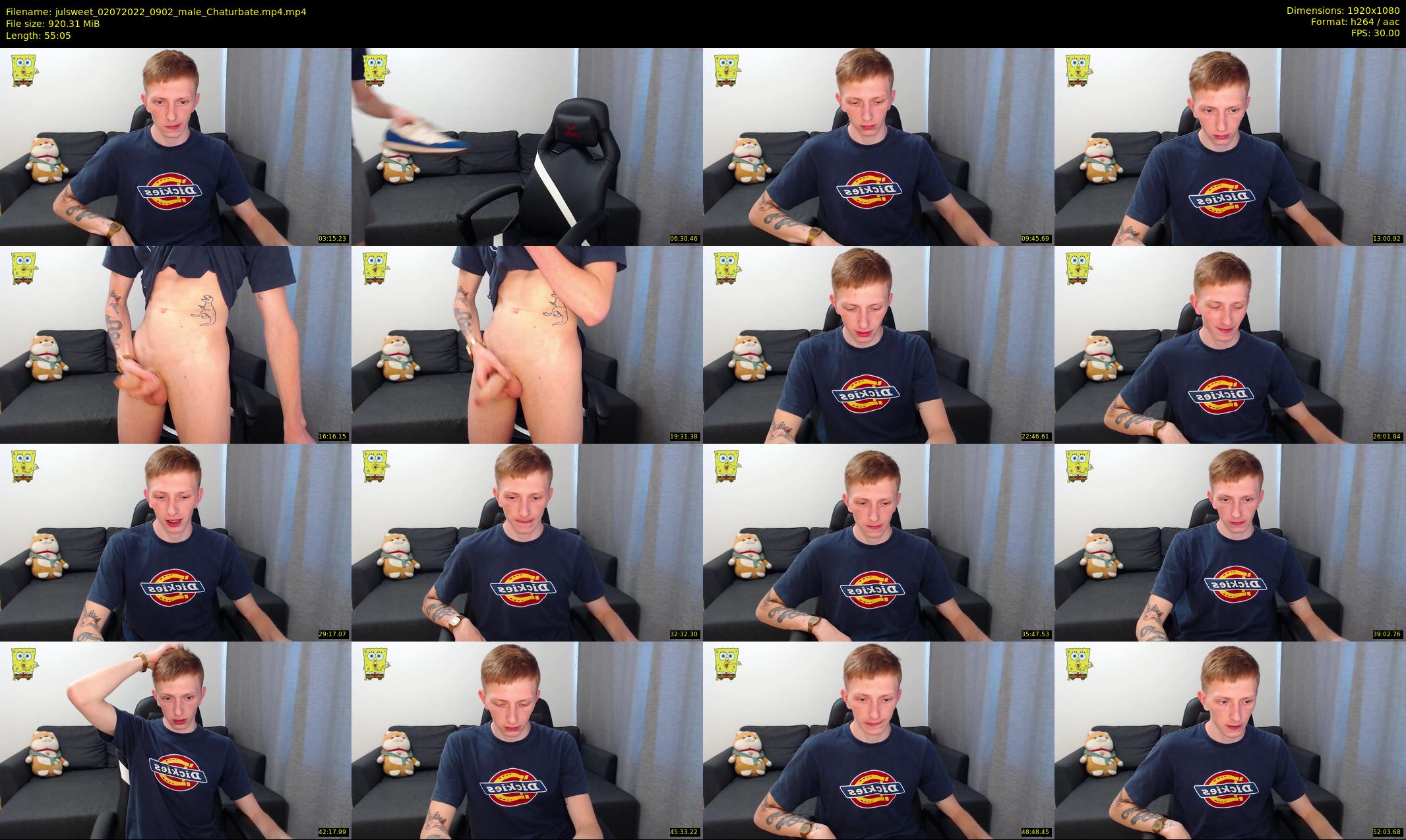 julsweet — 56 minute Chaturbate male cam show recording, 1080p, Jul 2, 2022